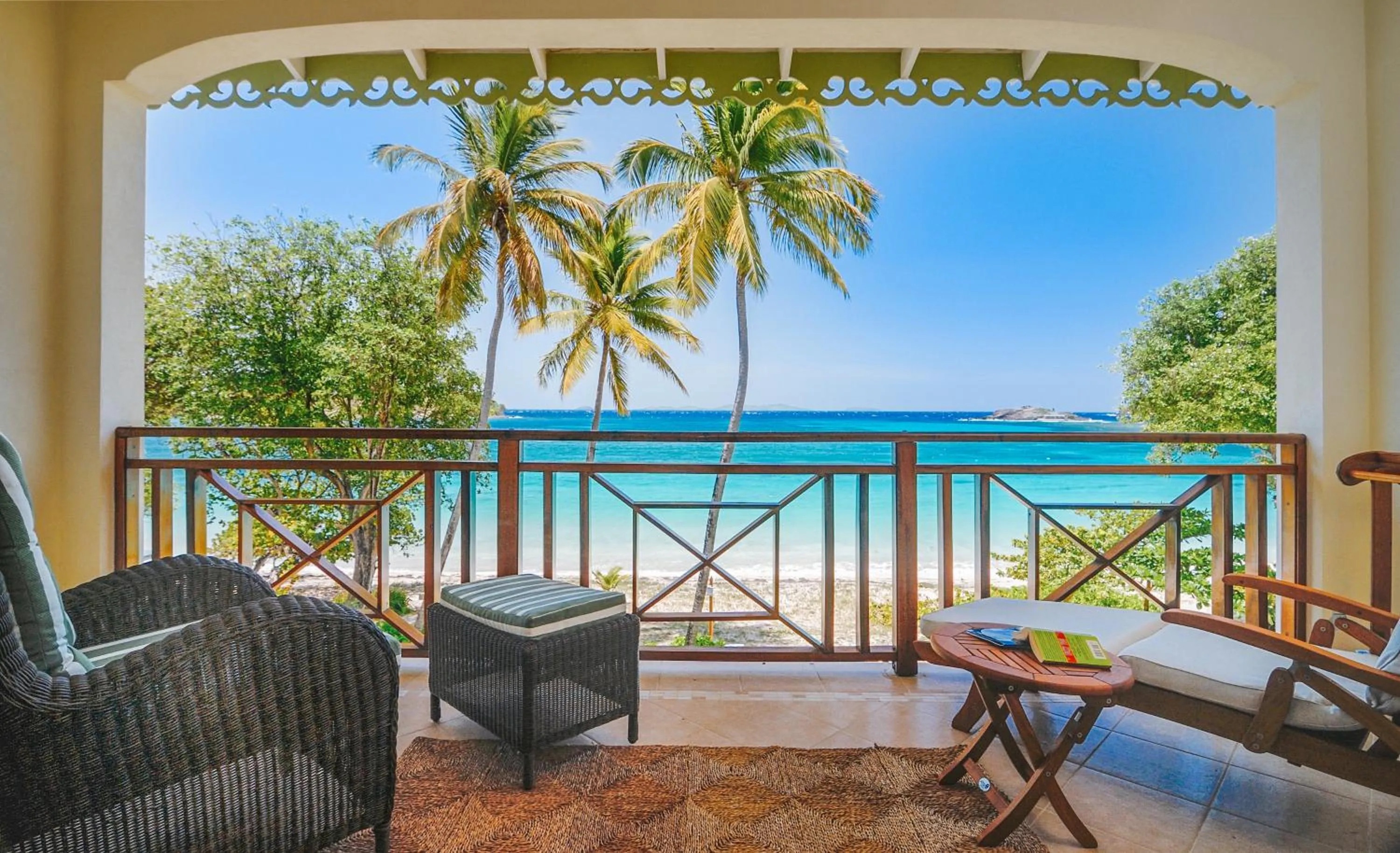 Balcony/Terrace in Bequia Beach Hotel - Luxury Boutique Resort