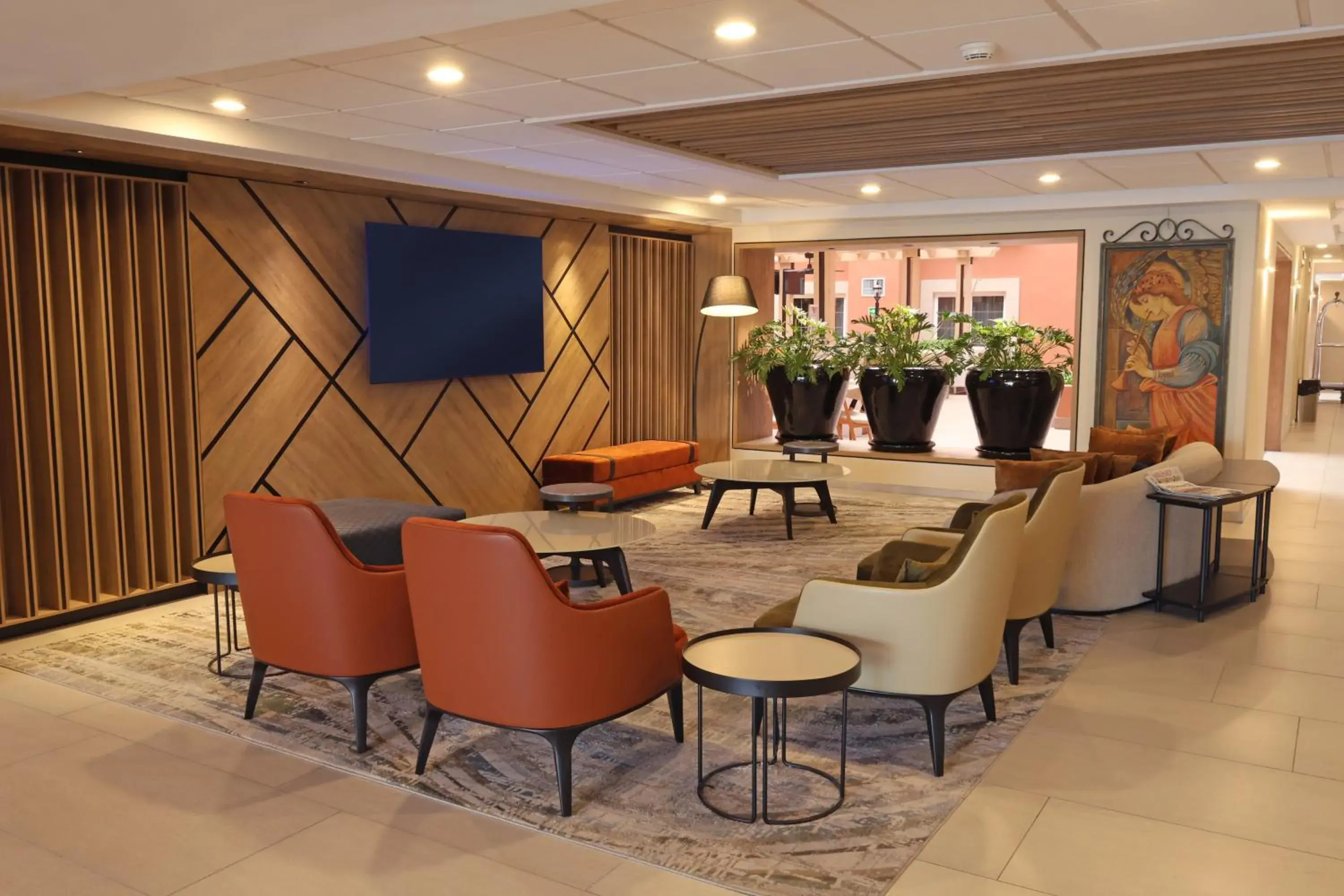 Lobby or reception in Holiday Inn Express Monterrey Galerias-San Jeronimo by IHG Lobby or reception in Holiday Inn Express Monterrey Galerias-San Jeronimo by IHG