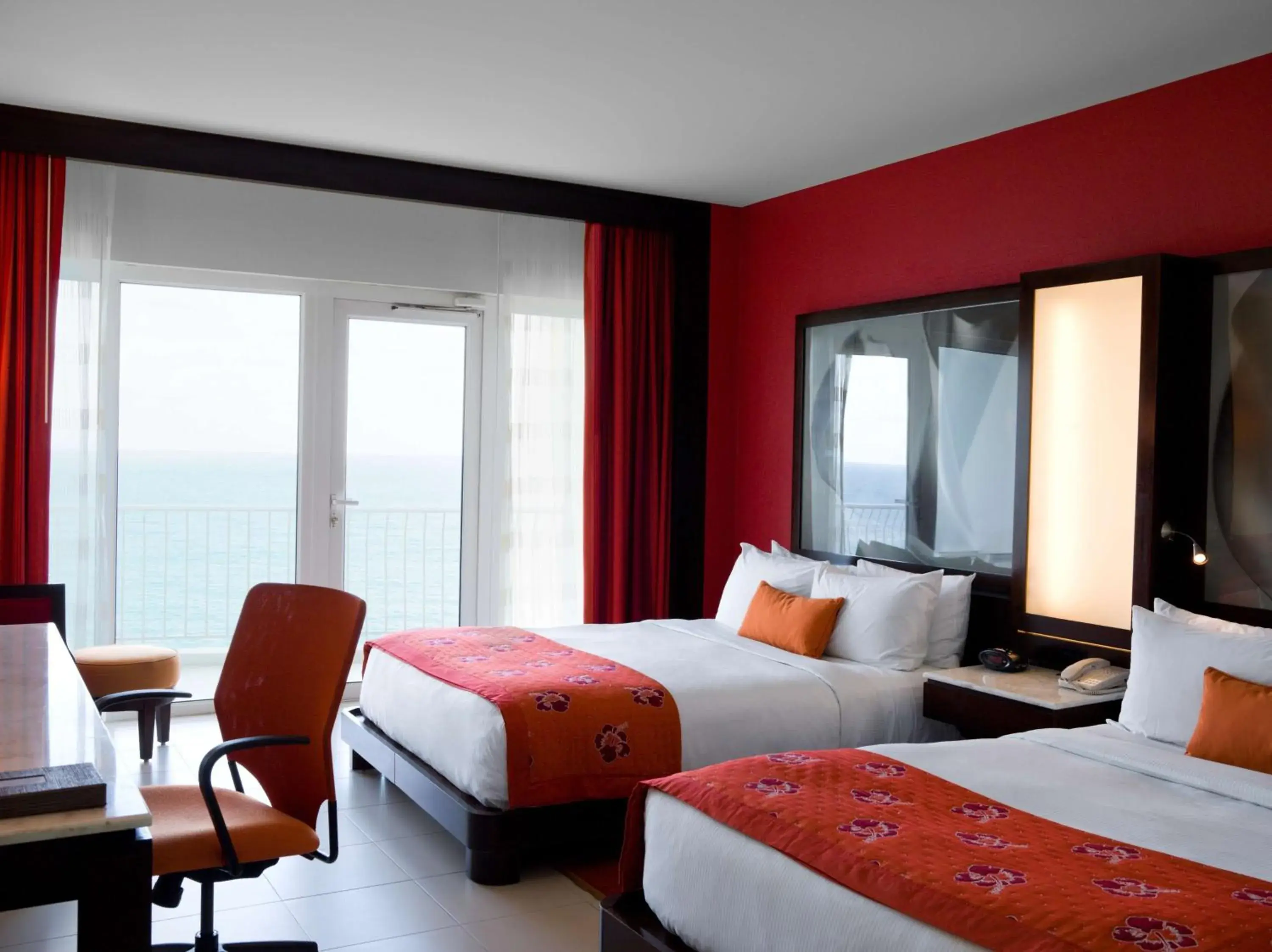 Queen Room with Balcony - Oceanfront in The Condado Plaza Hotel Queen Room with Balcony - Oceanfront in The Condado Plaza Hotel