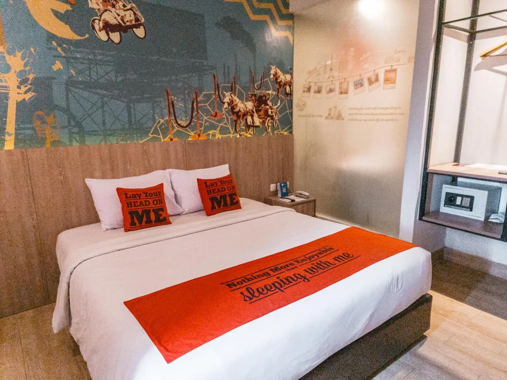 Bedroom, Bed in Meotel Purwokerto Bedroom, Bed in Meotel Purwokerto