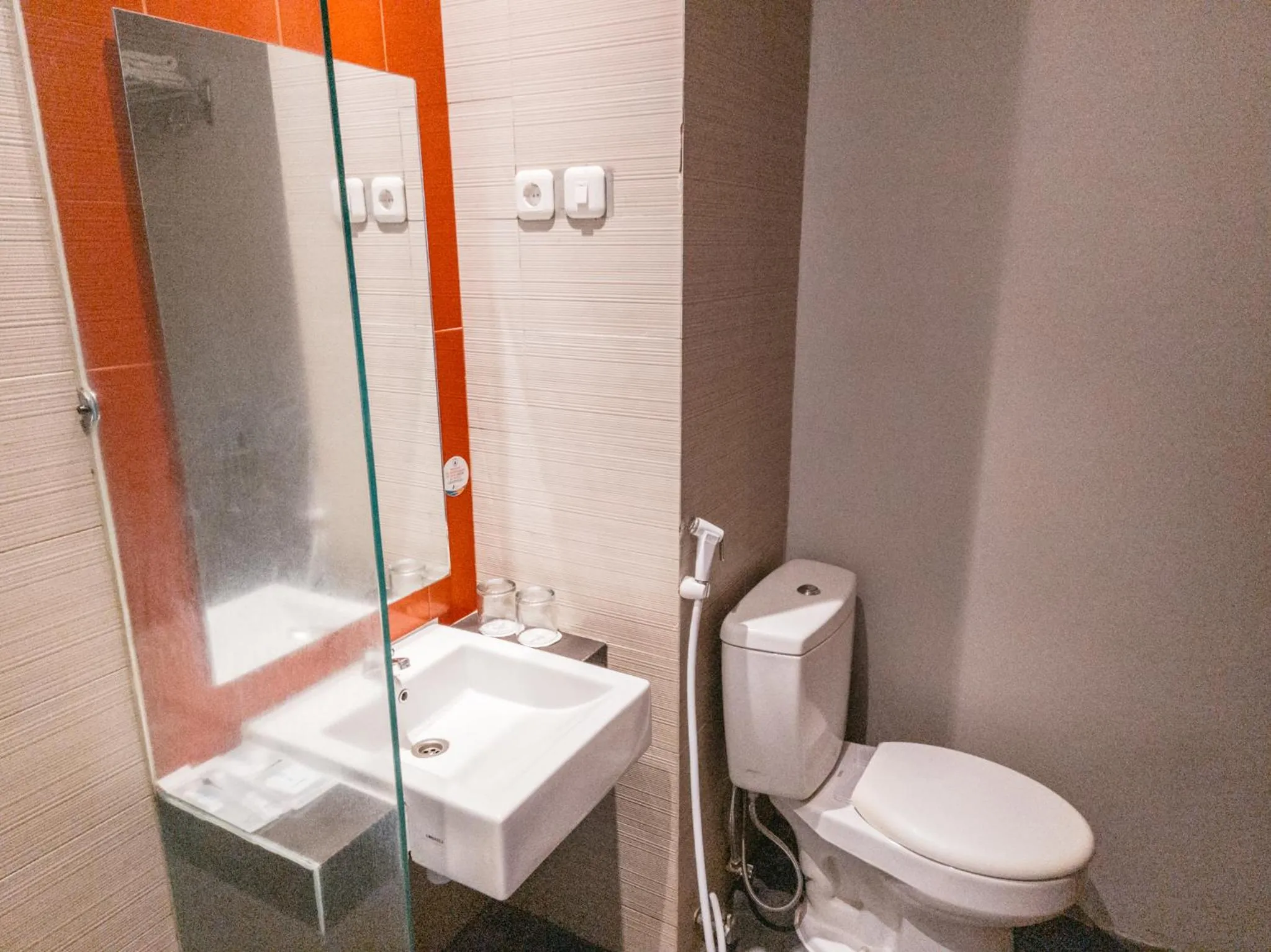 Bathroom in Meotel Purwokerto