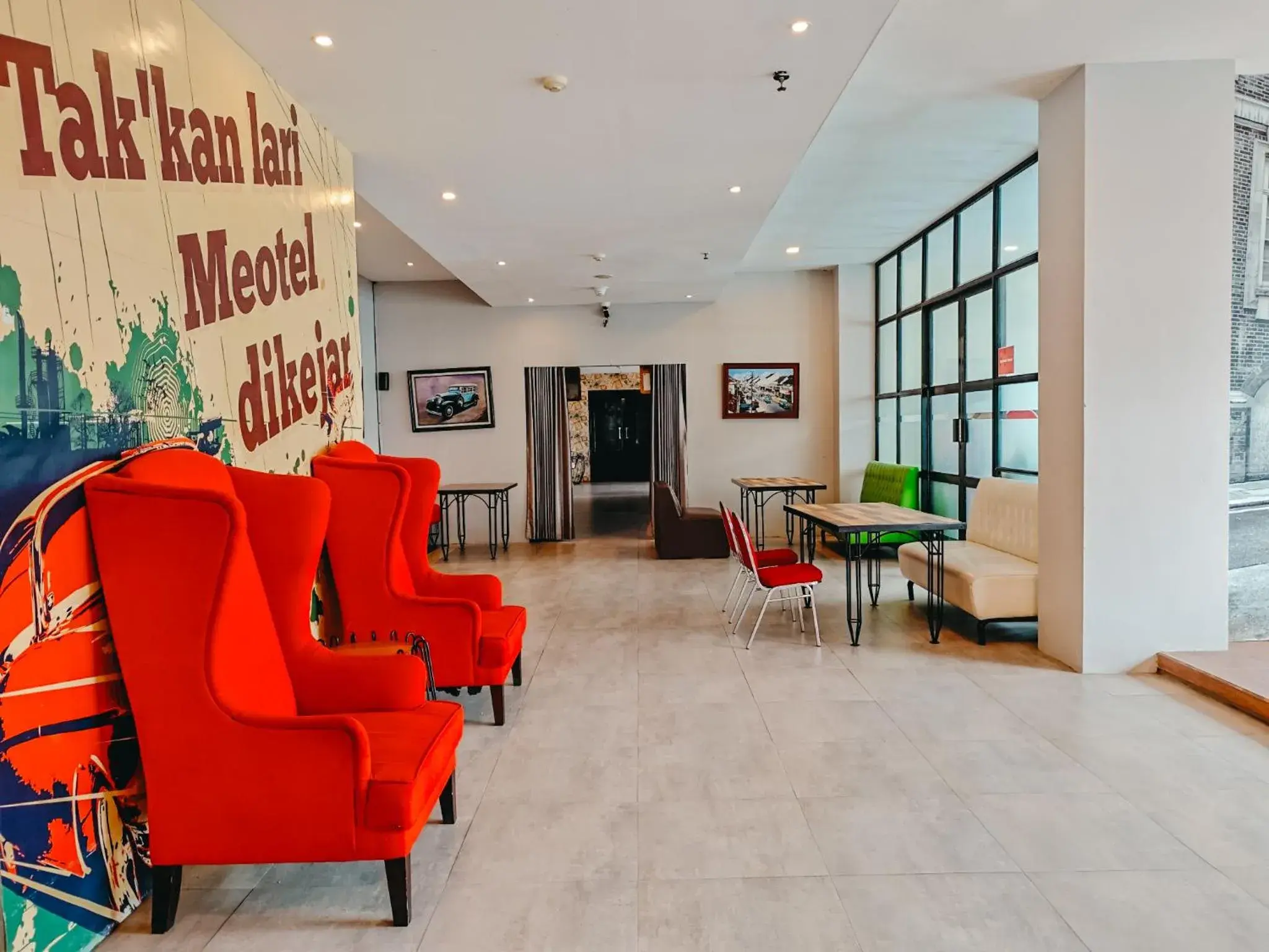Lobby or reception in Meotel Purwokerto Lobby or reception in Meotel Purwokerto