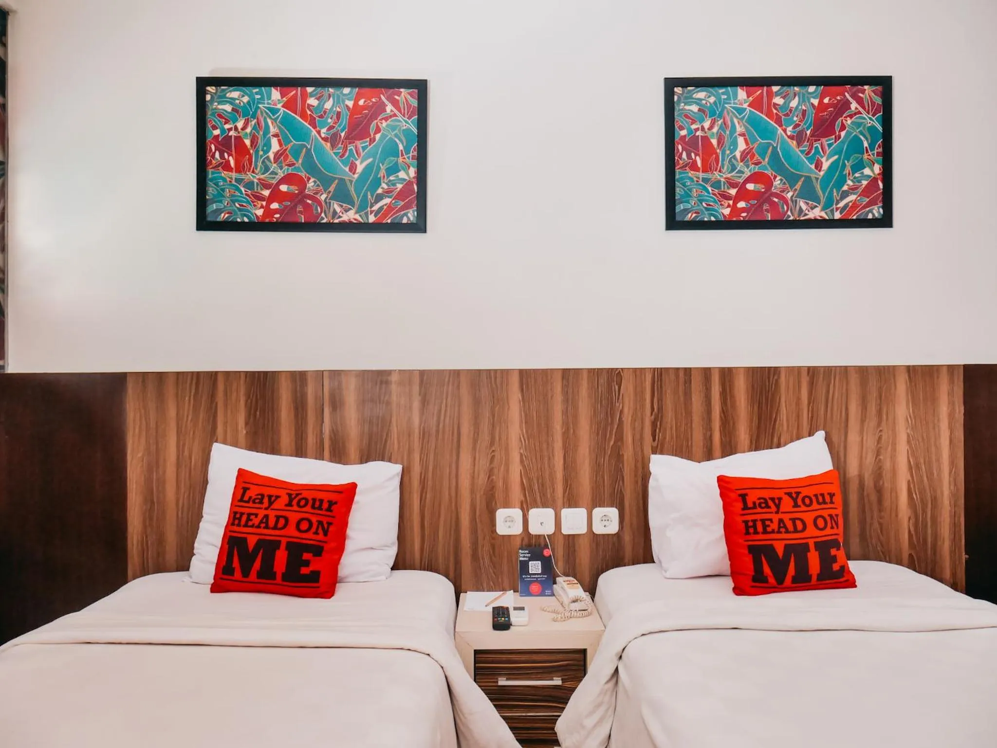 Bedroom, Bed in Meotel Purwokerto