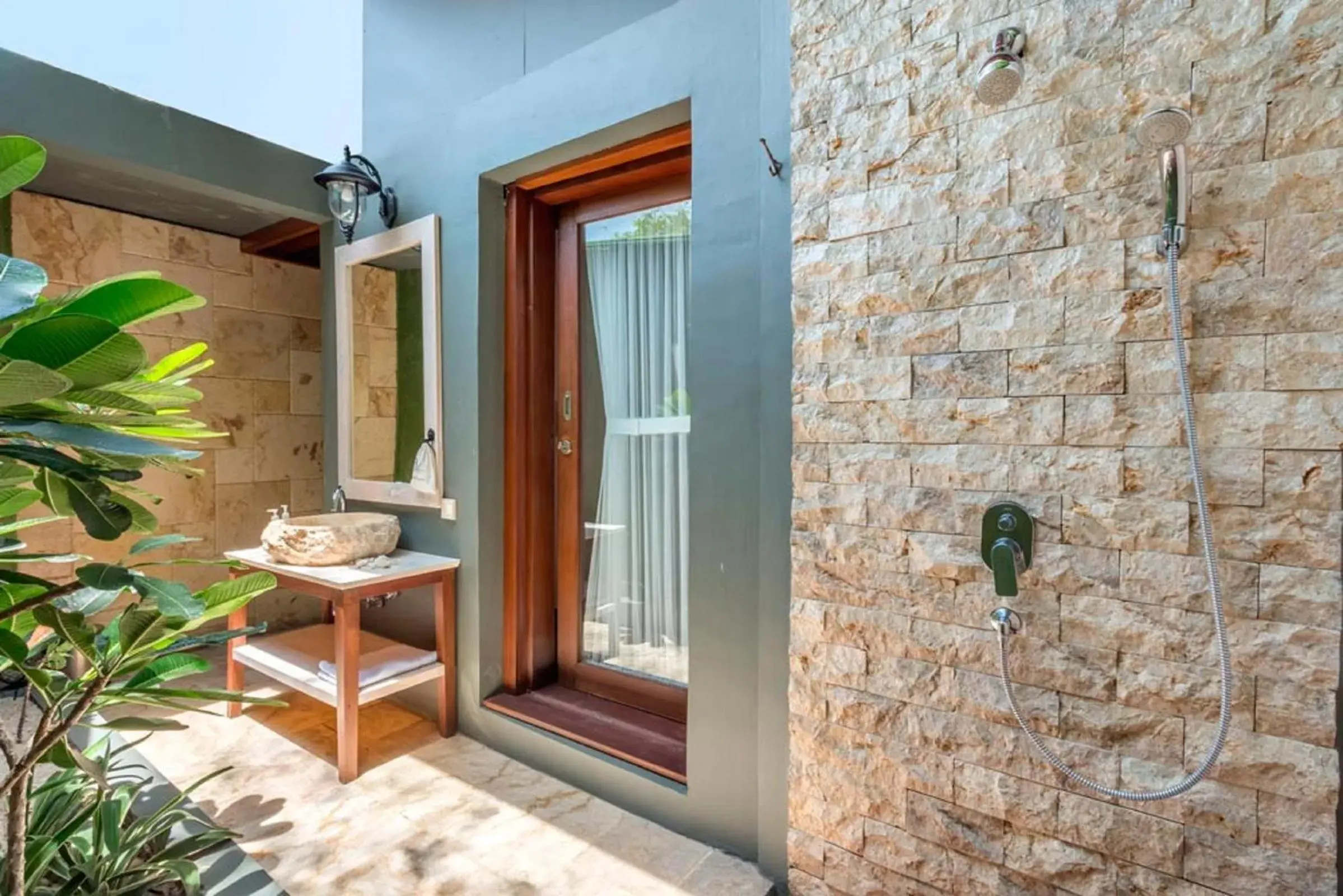 Bathroom in Mola2 Resort Gili Air Bathroom in Mola2 Resort Gili Air