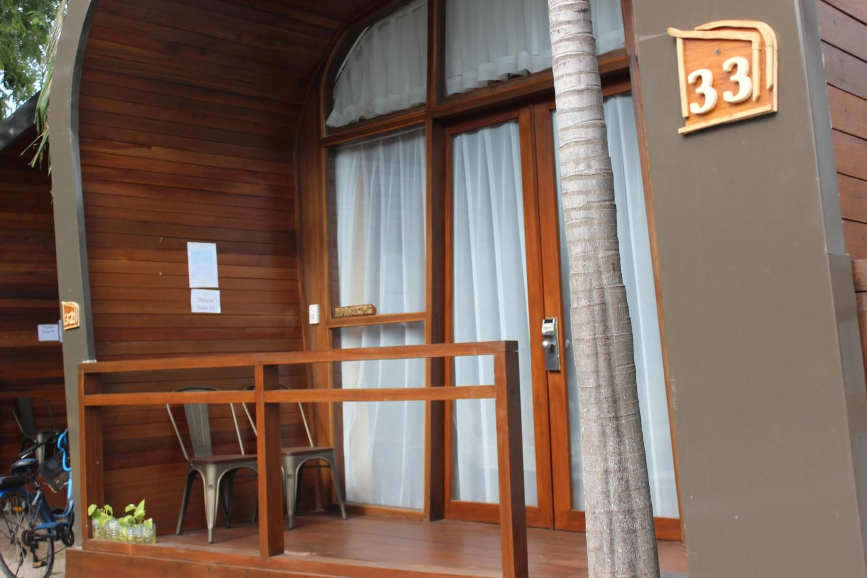 Balcony/Terrace in Mola2 Resort Gili Air