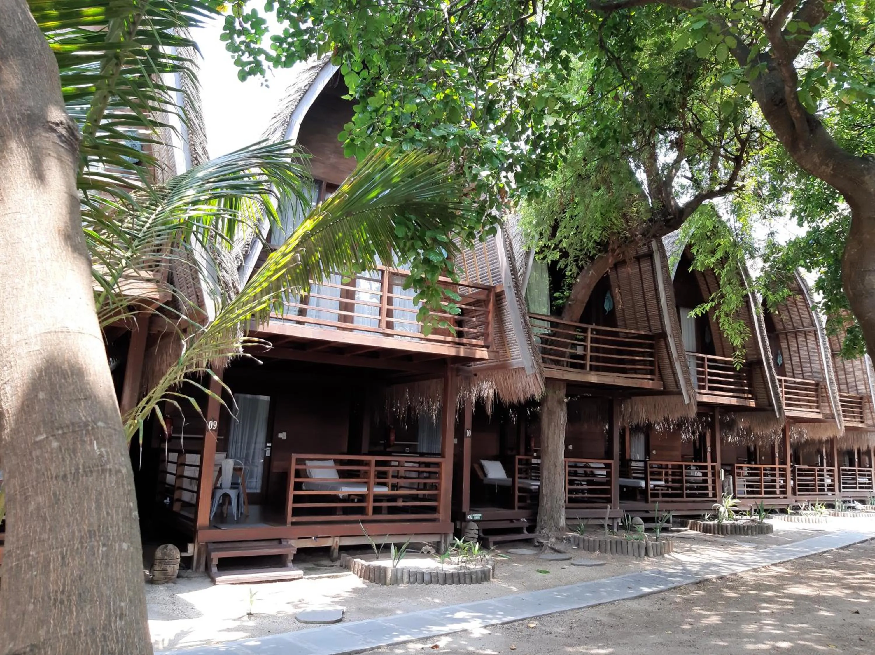 Property building in Mola2 Resort Gili Air