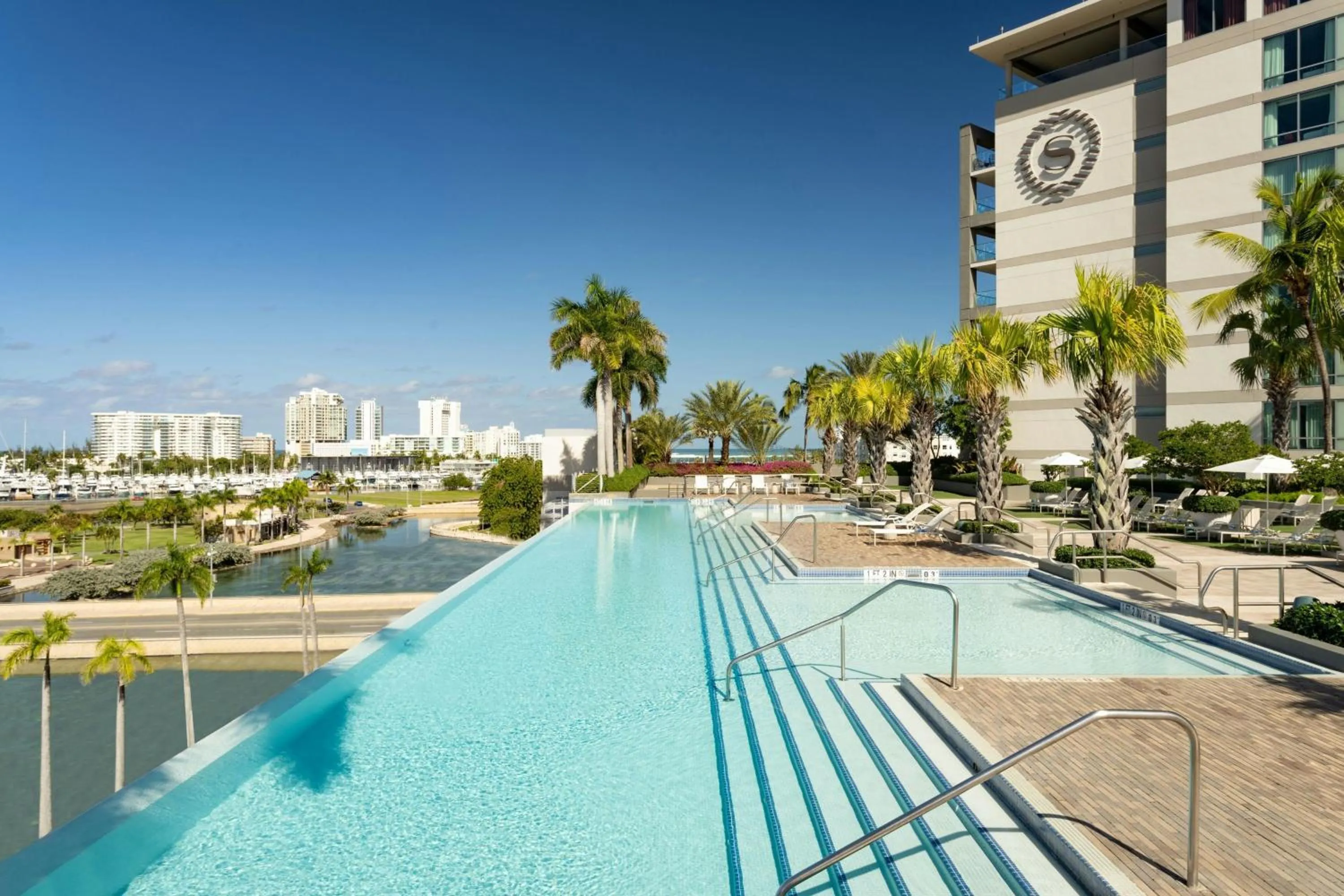 Swimming pool in Sheraton Puerto Rico Resort & Casino