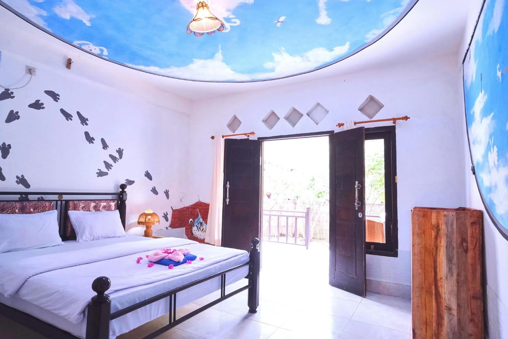 Bed in The Rabbit Tree Hostel