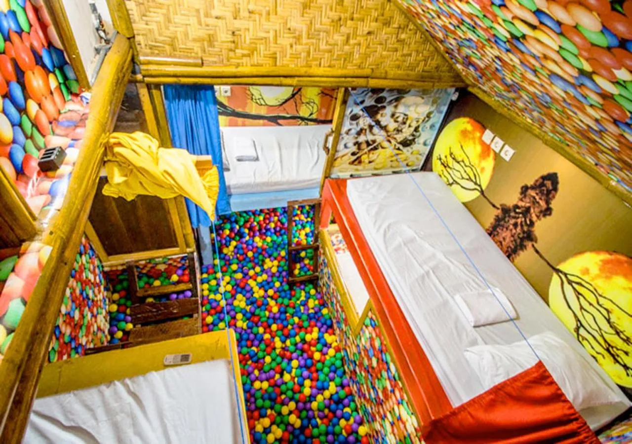 Photo of the whole room, Bed in The Rabbit Tree Hostel