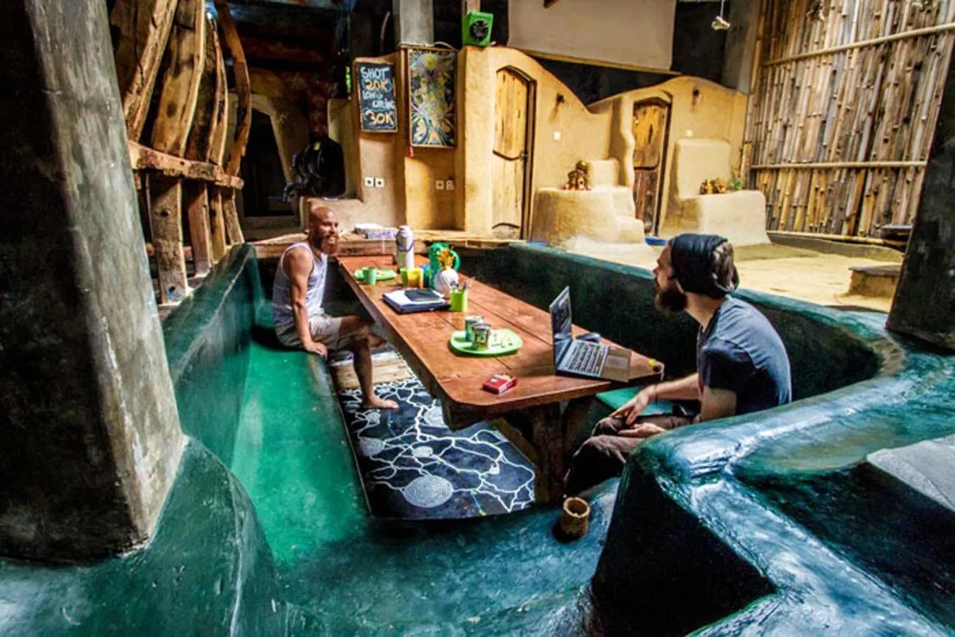 People in The Rabbit Tree Hostel