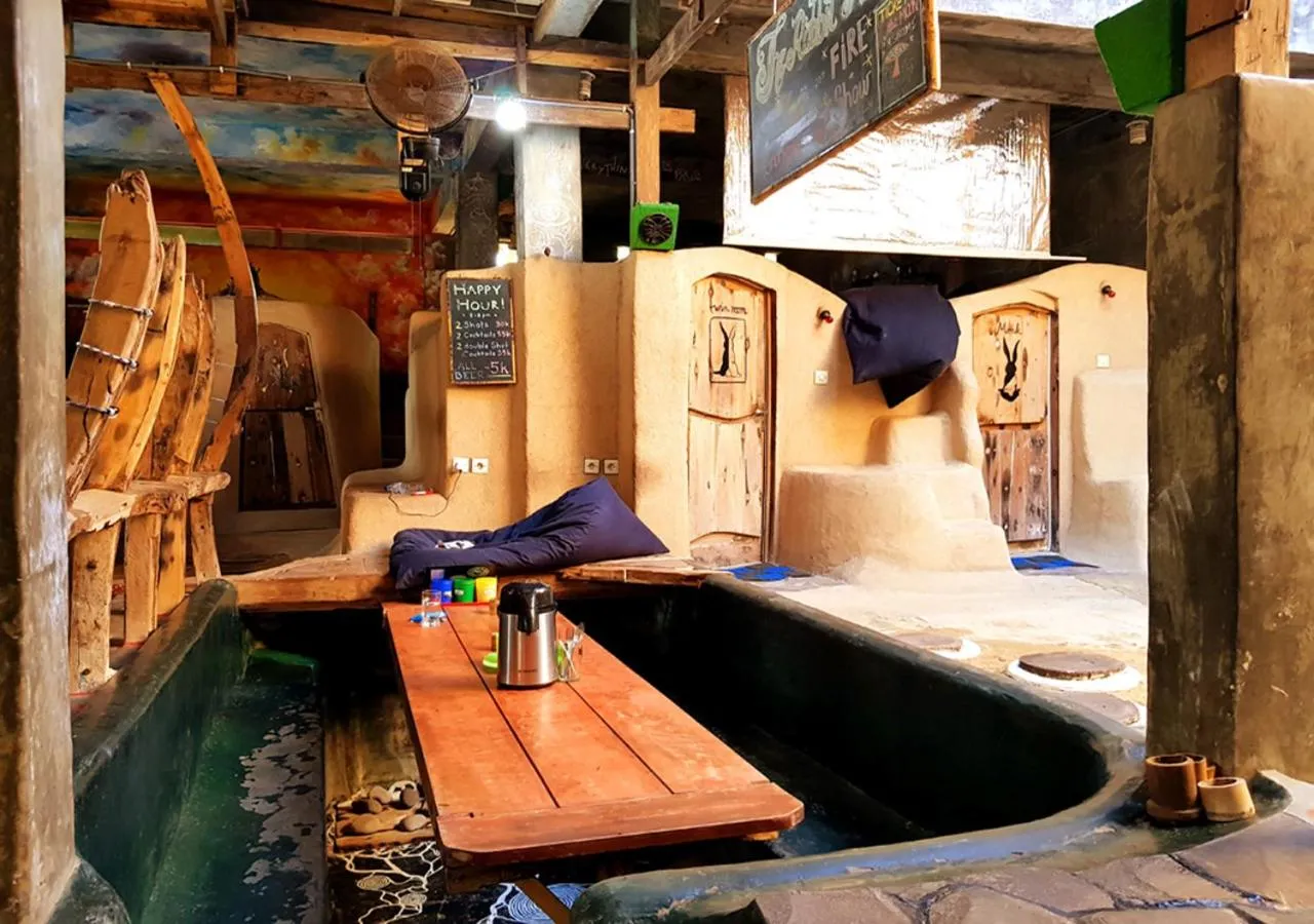 Lounge or bar, Bed in The Rabbit Tree Hostel