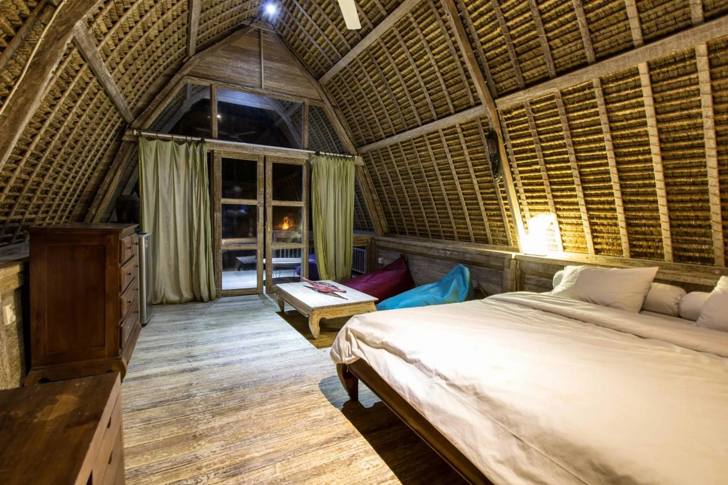 Bedroom in Gipsy Beach Bungalows