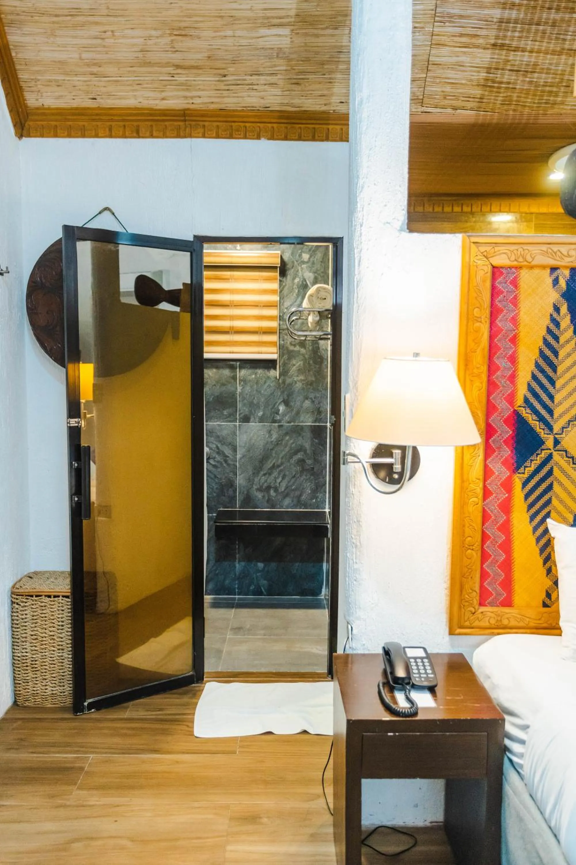 Shower in Daluyon Beach and Mountain Resort