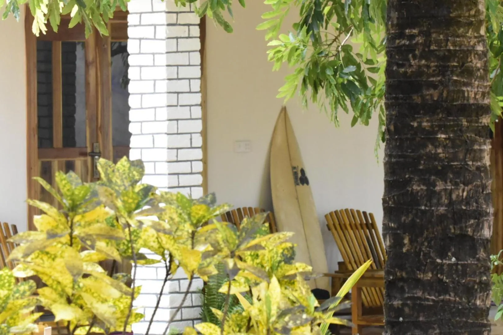 Garden view in Kadjan villa