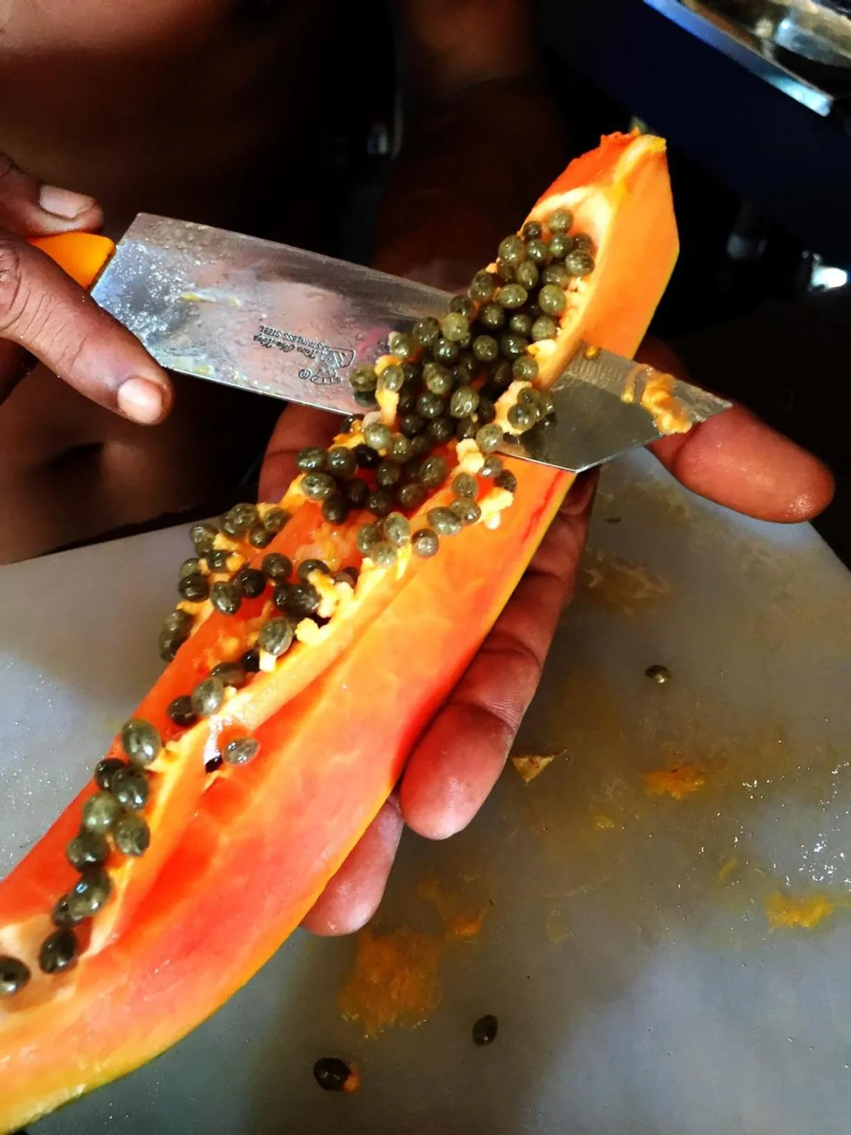 Food close-up in Kadjan villa