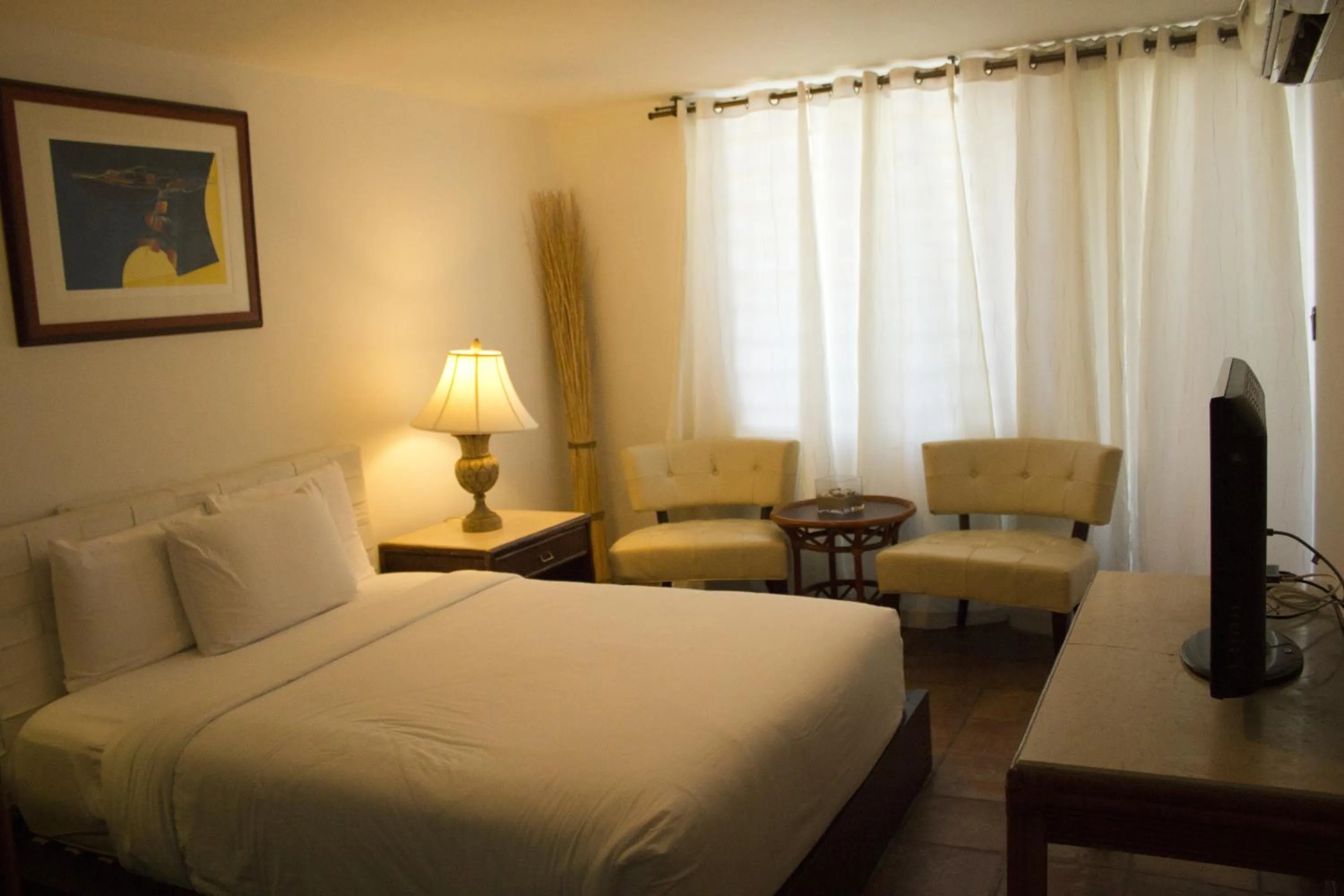 Bedroom, Bed in Hosteria del Mar