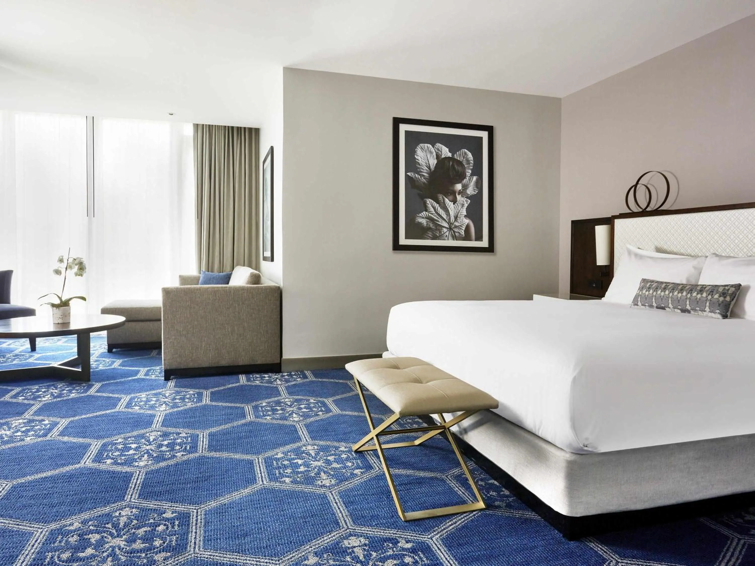 Bedroom, Bed in Fairmont El San Juan Hotel