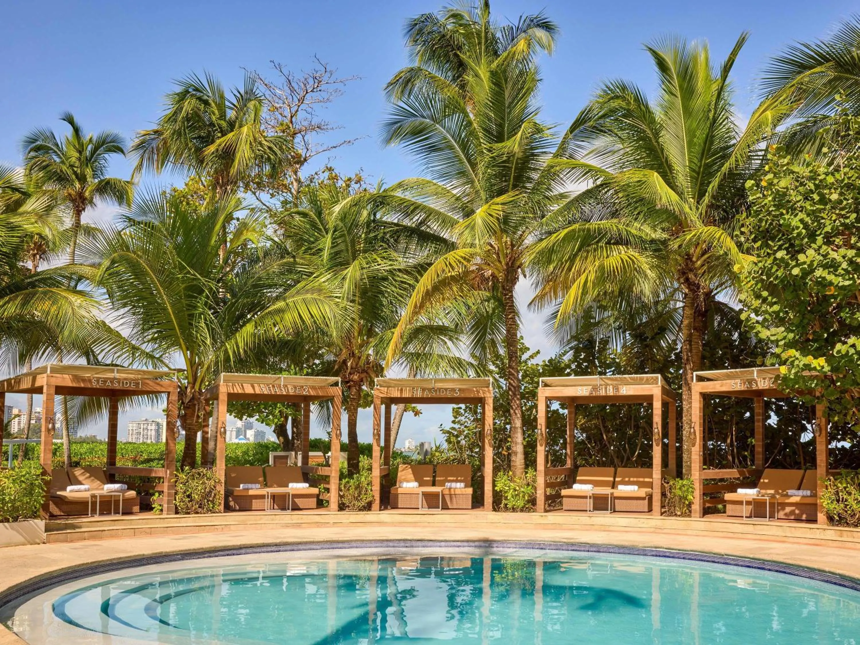Bedroom in Fairmont El San Juan Hotel