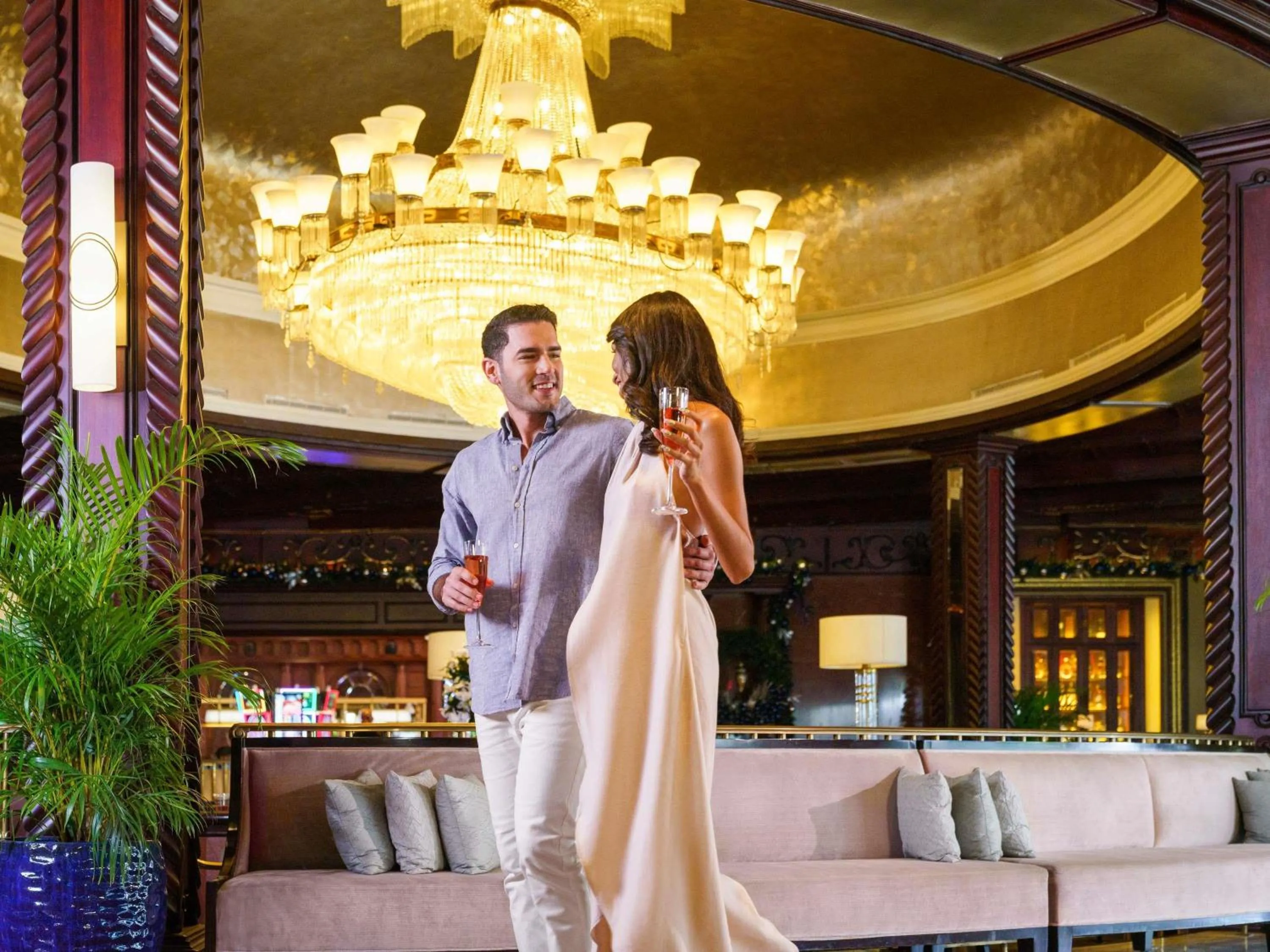 Bedroom in Fairmont El San Juan Hotel