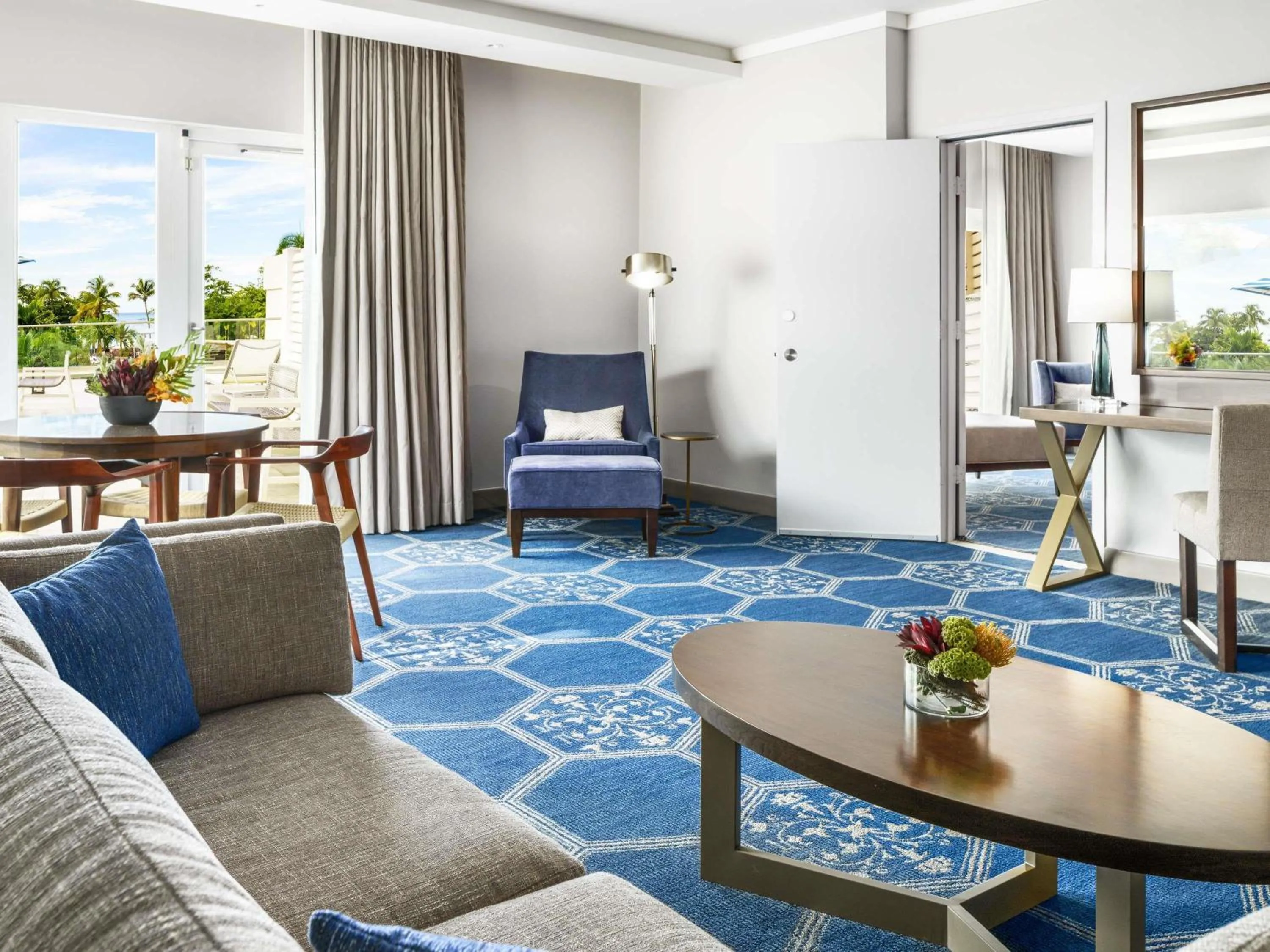 Bedroom in Fairmont El San Juan Hotel