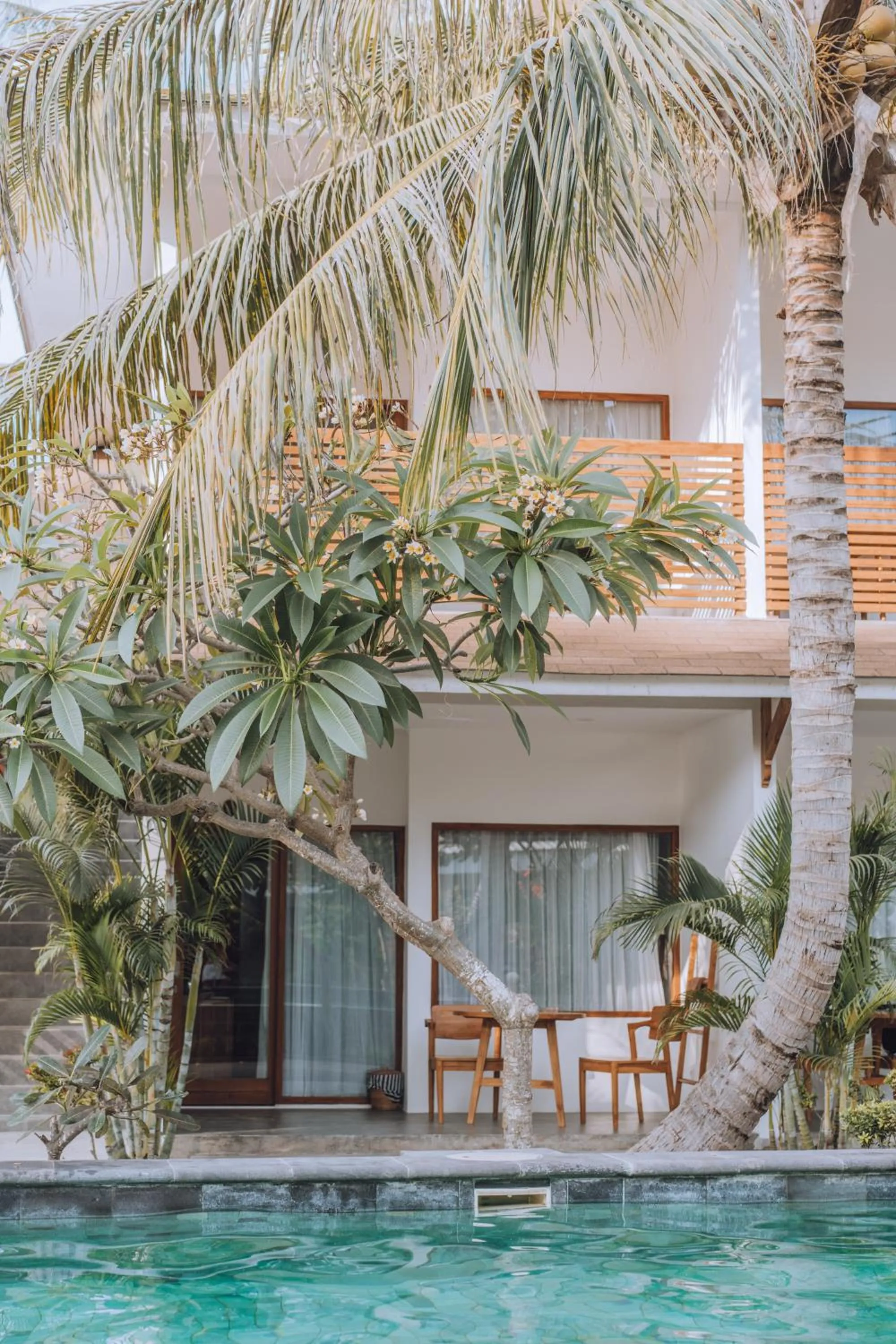 Patio in Blue Marlin Dive Gili Air