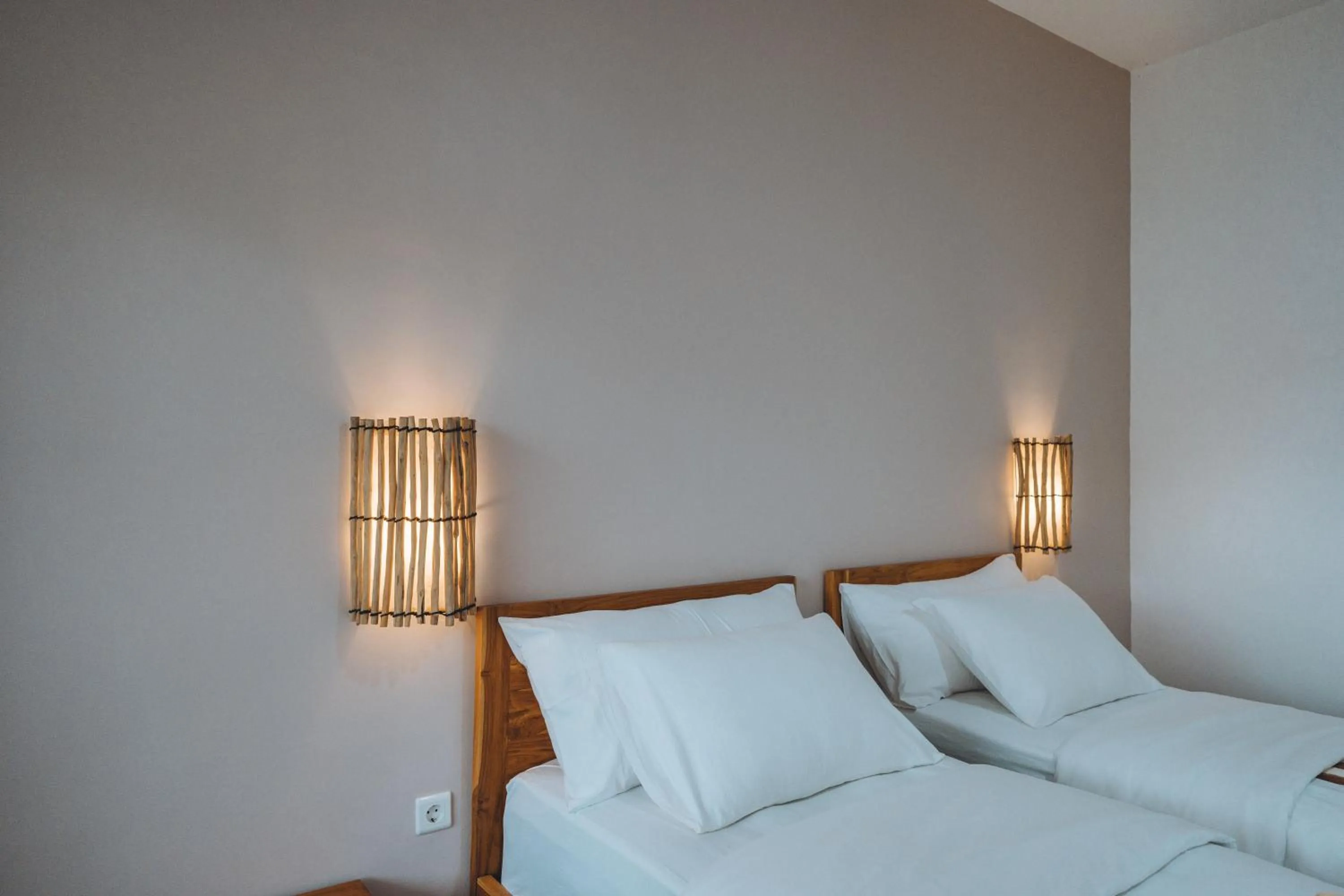 Bed in Blue Marlin Dive Gili Air