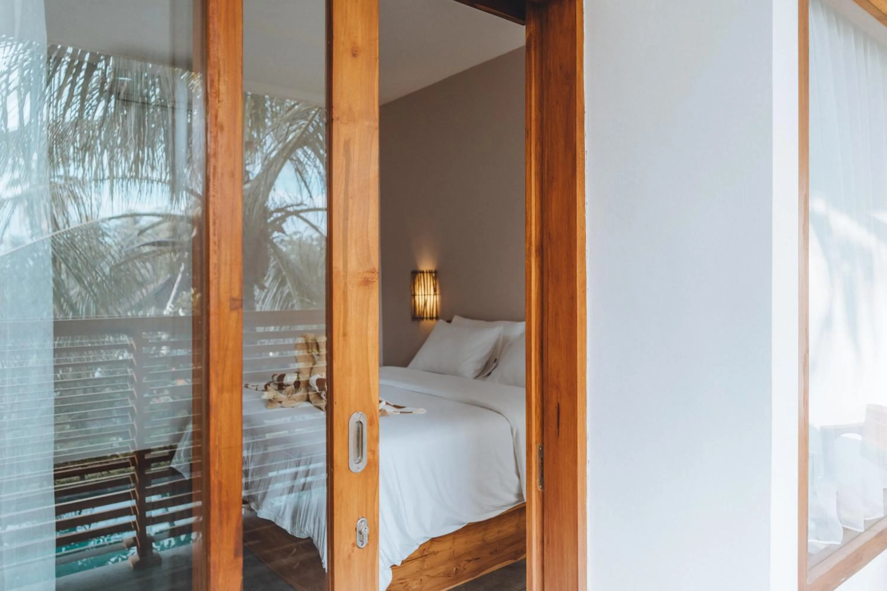 Bed in Blue Marlin Dive Gili Air