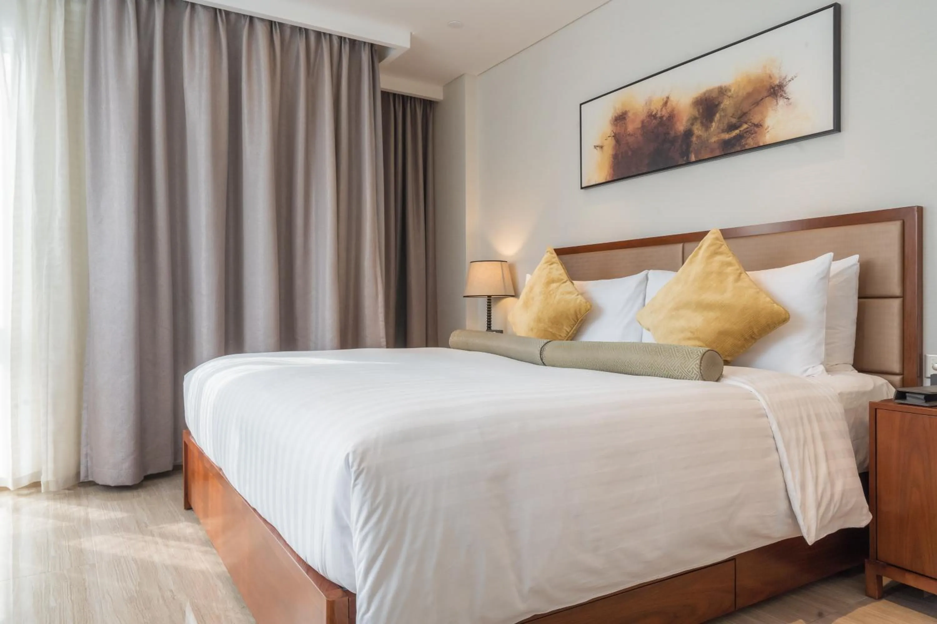 Bedroom, Bed in Oakwood Hotel & Residence Suzhou