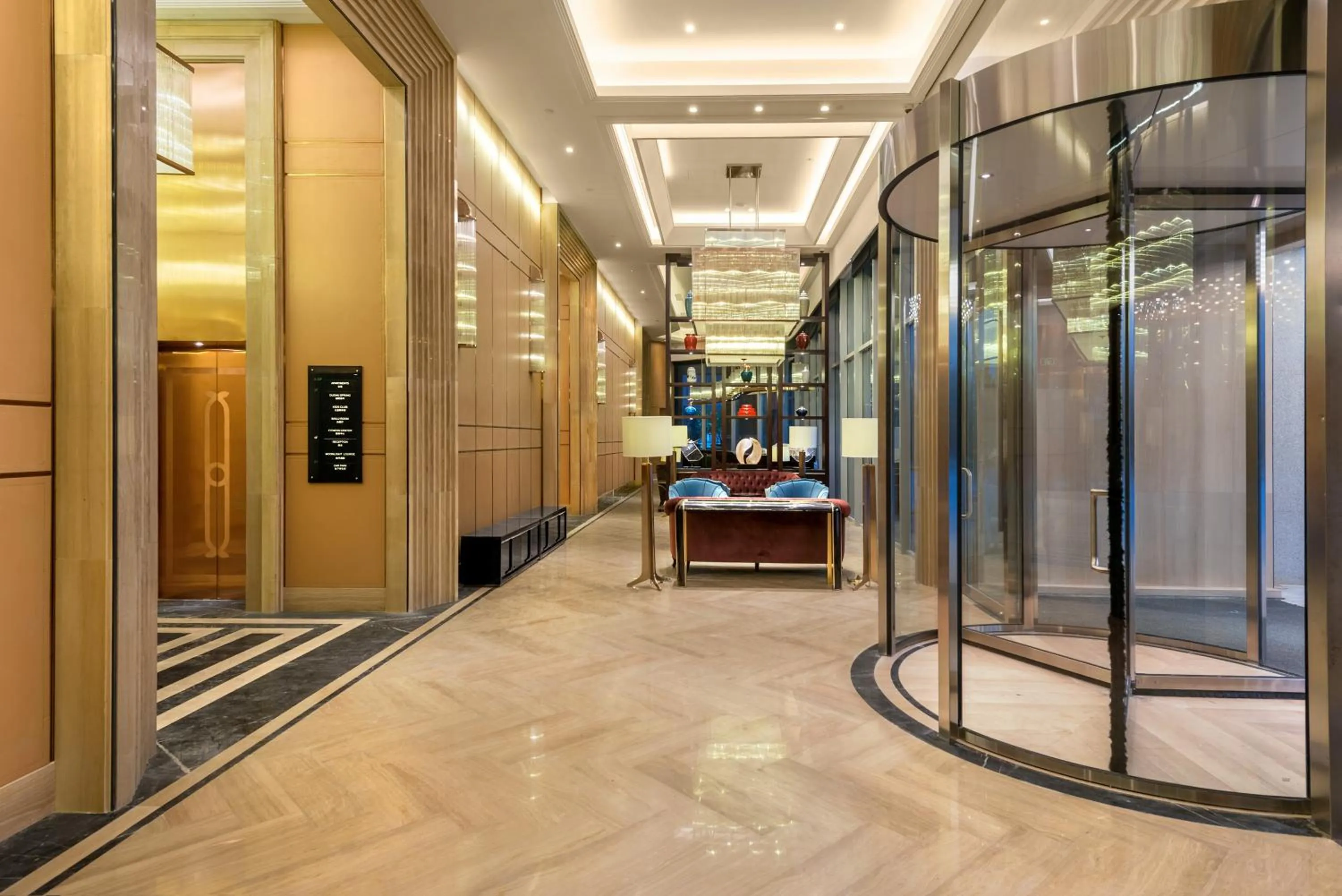 Facade/entrance in Oakwood Hotel & Residence Suzhou