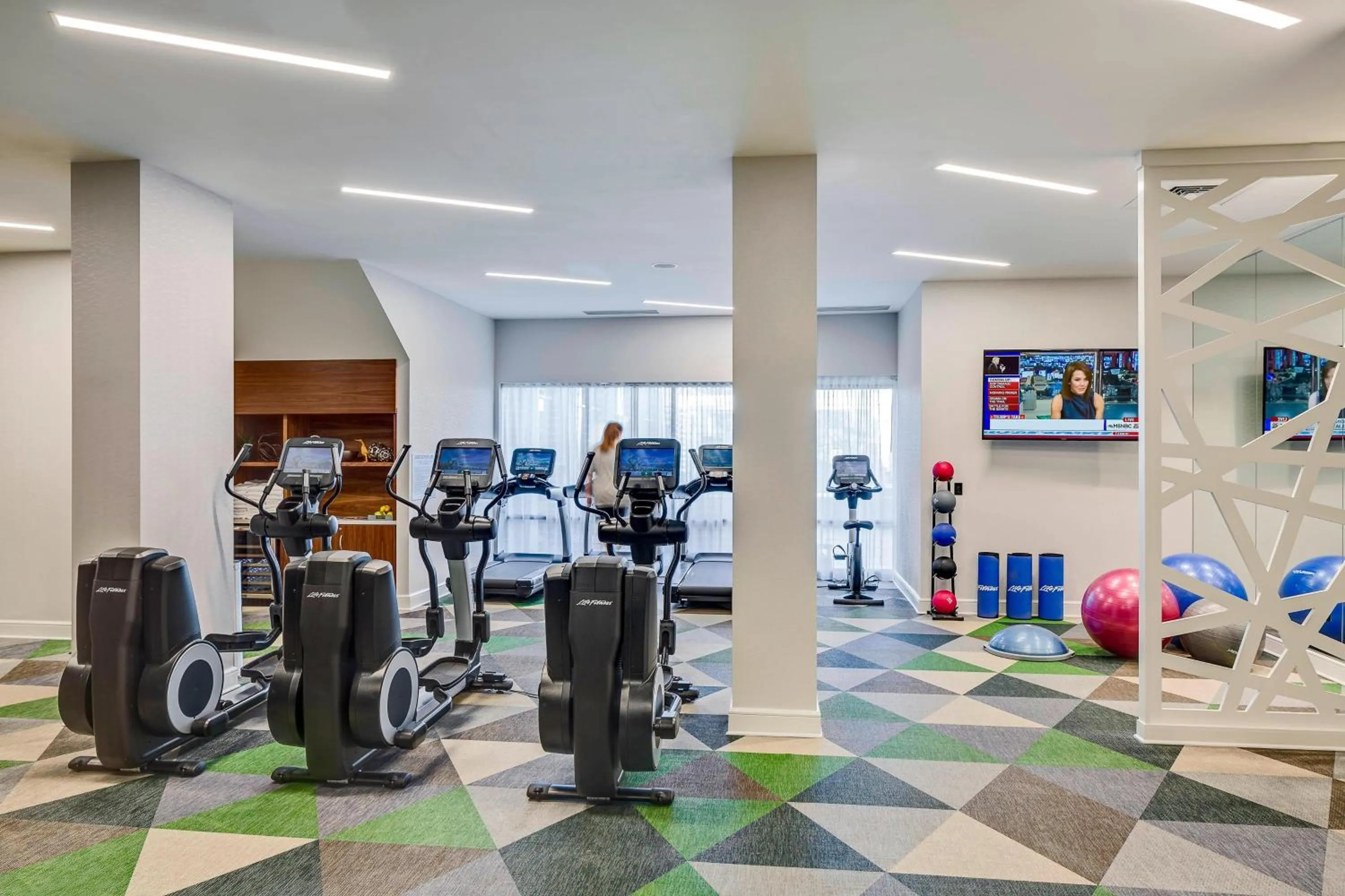 Fitness centre/facilities in North Charleston Marriott