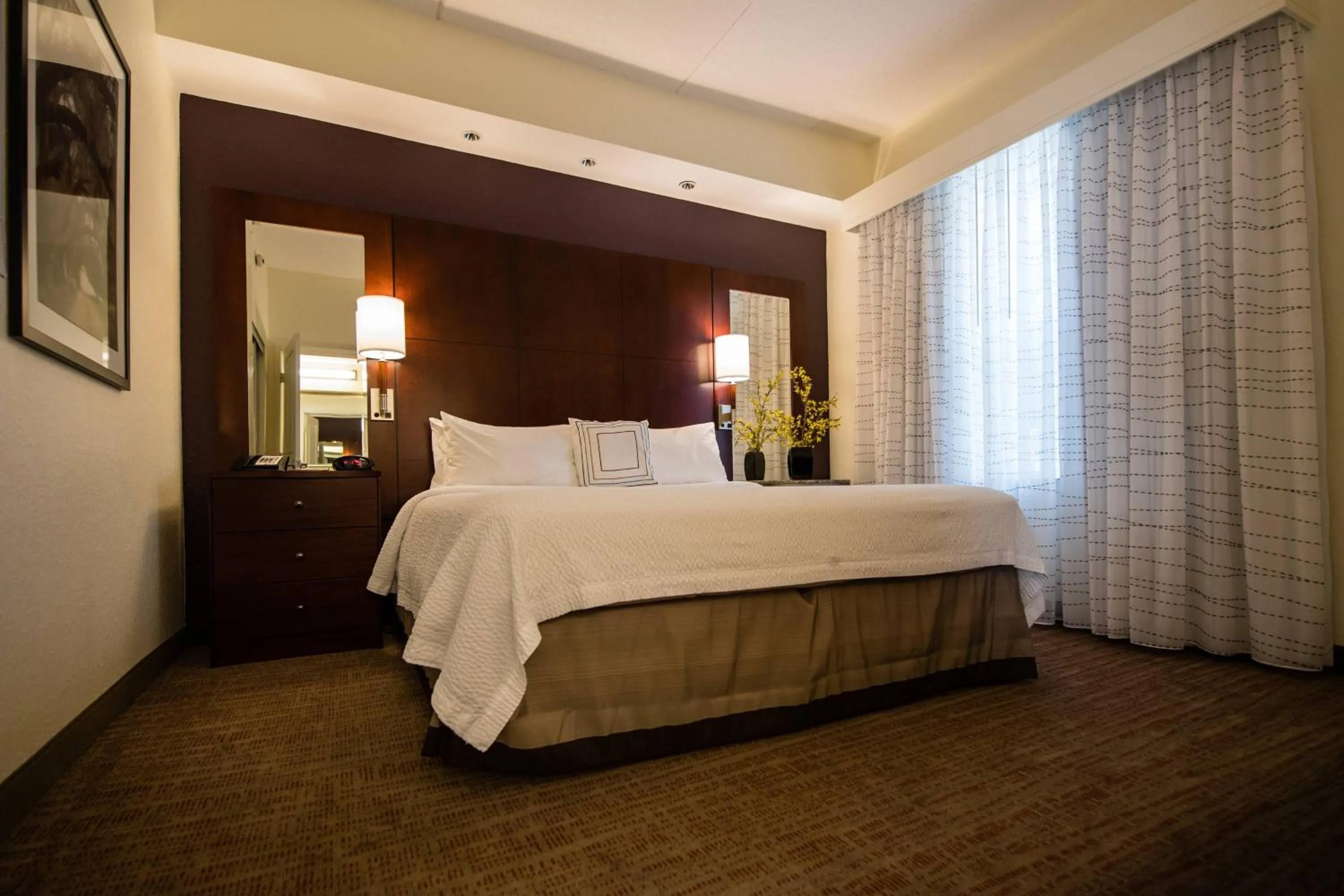 Bedroom, Bed in Residence Inn by Marriott Amelia Island