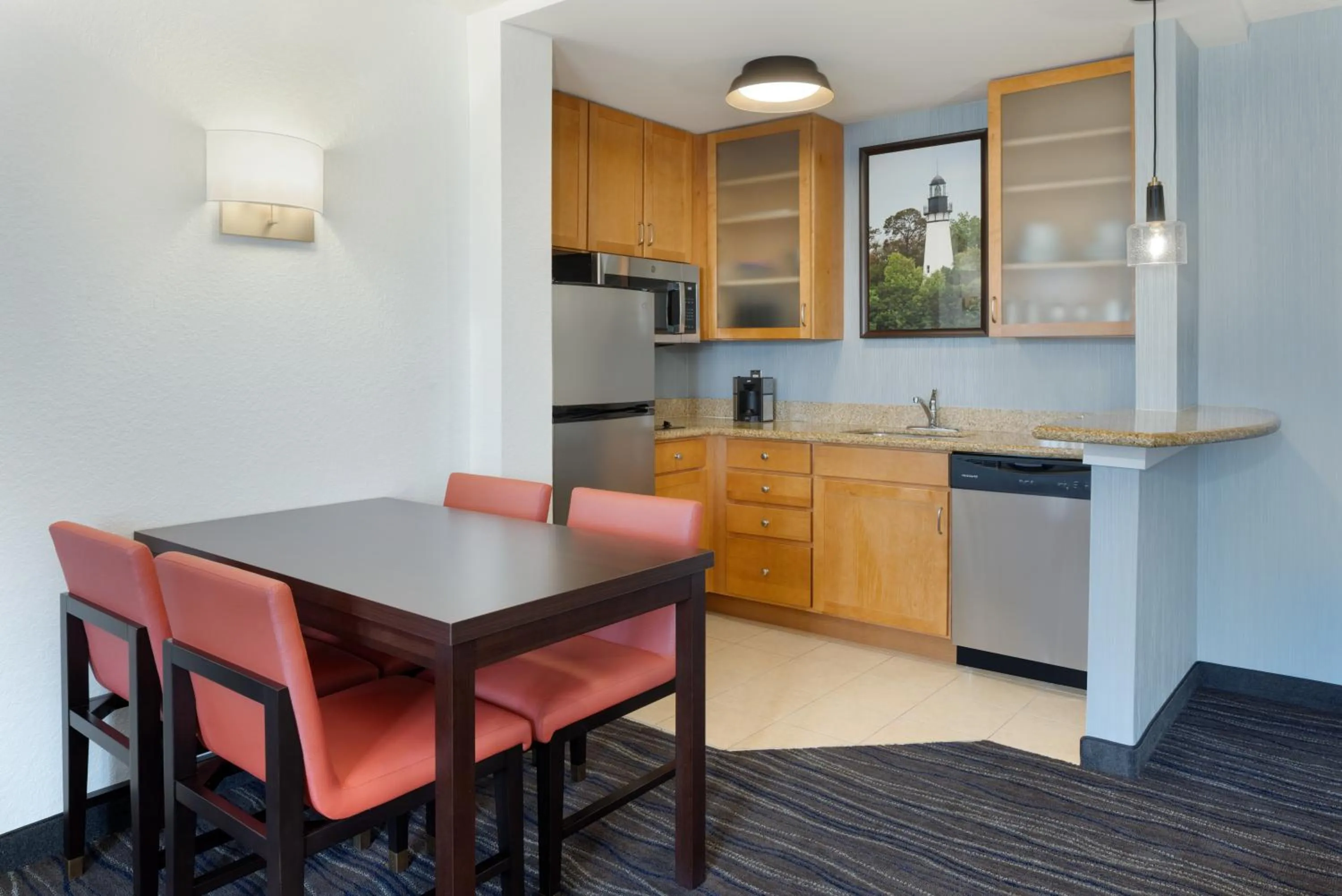 Kitchen or kitchenette in Residence Inn by Marriott Amelia Island