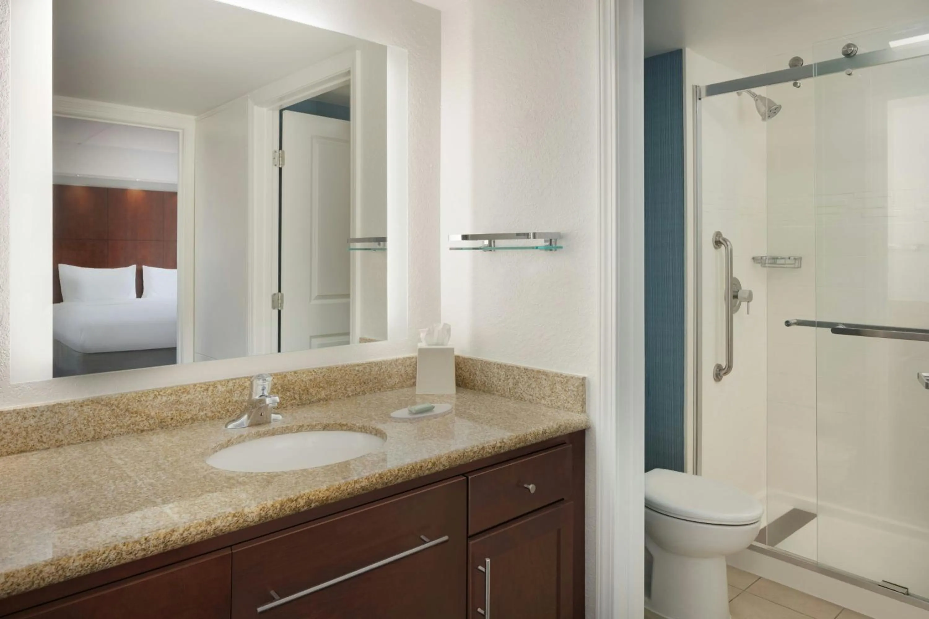 Bathroom in Residence Inn by Marriott Amelia Island