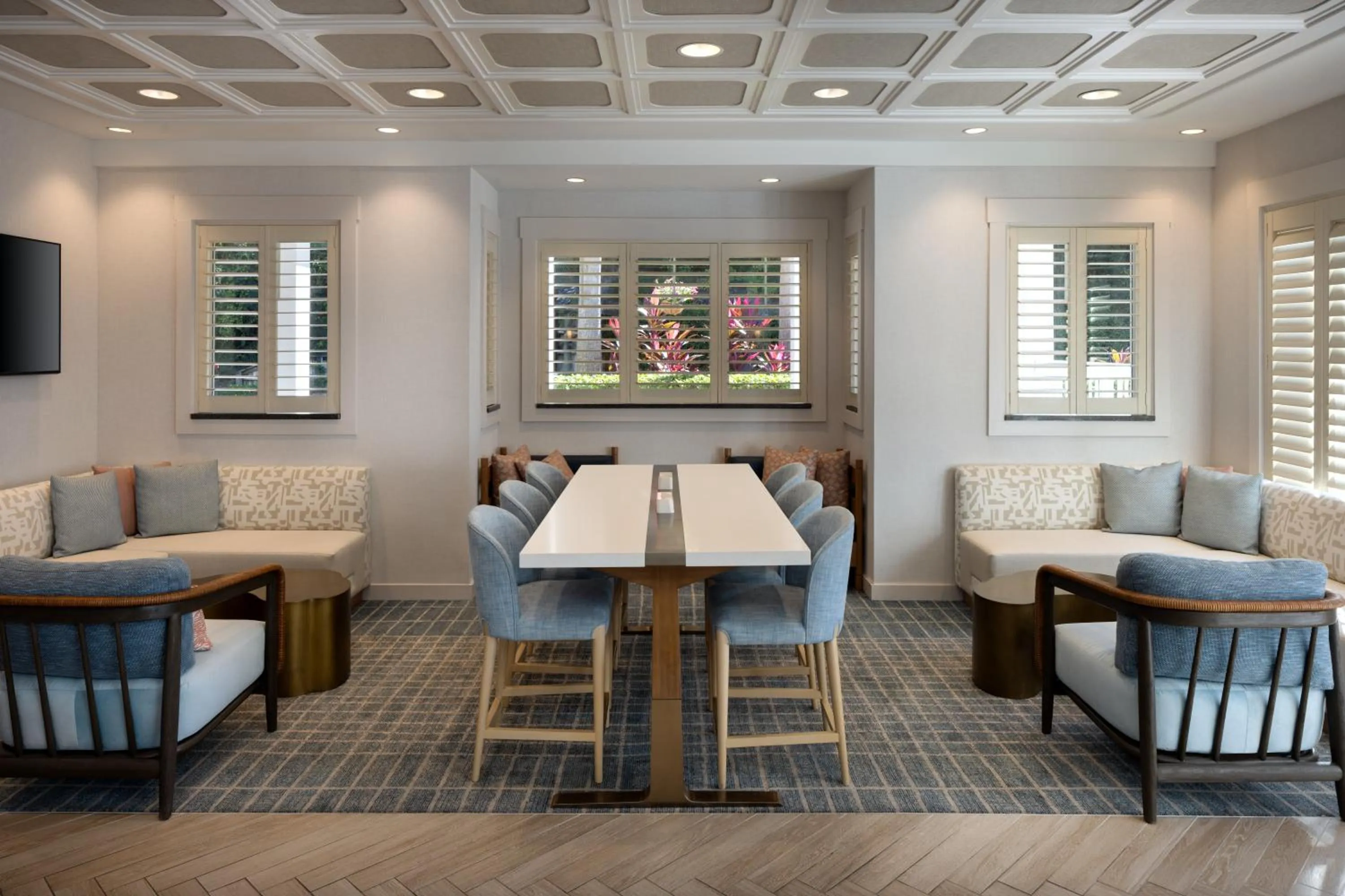 Communal lounge/ TV room in Residence Inn by Marriott Amelia Island