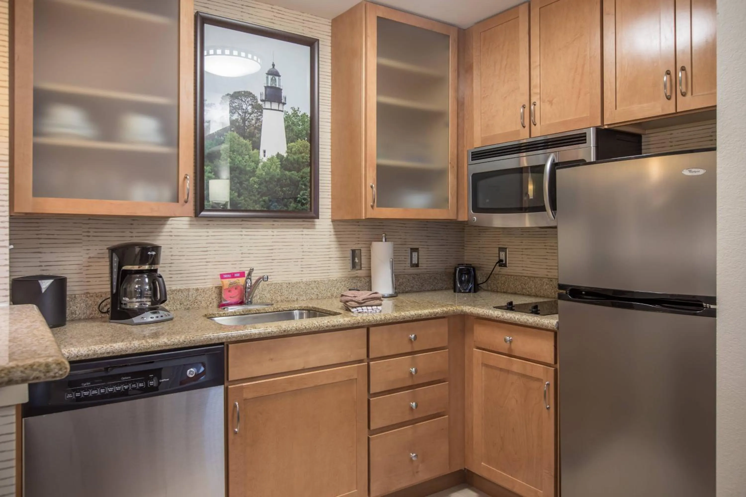 Kitchen or kitchenette in Residence Inn by Marriott Amelia Island