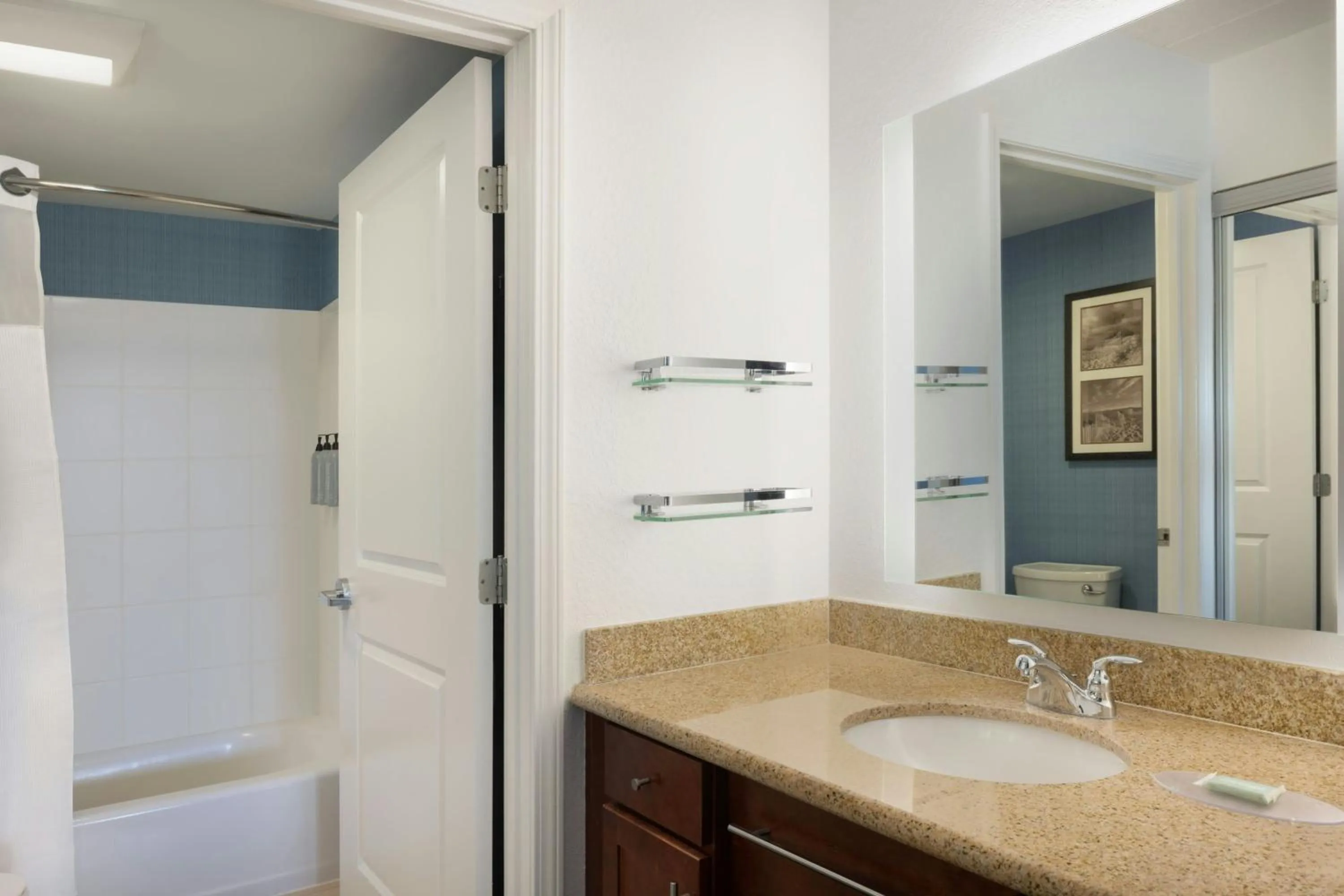 Bathroom in Residence Inn by Marriott Amelia Island