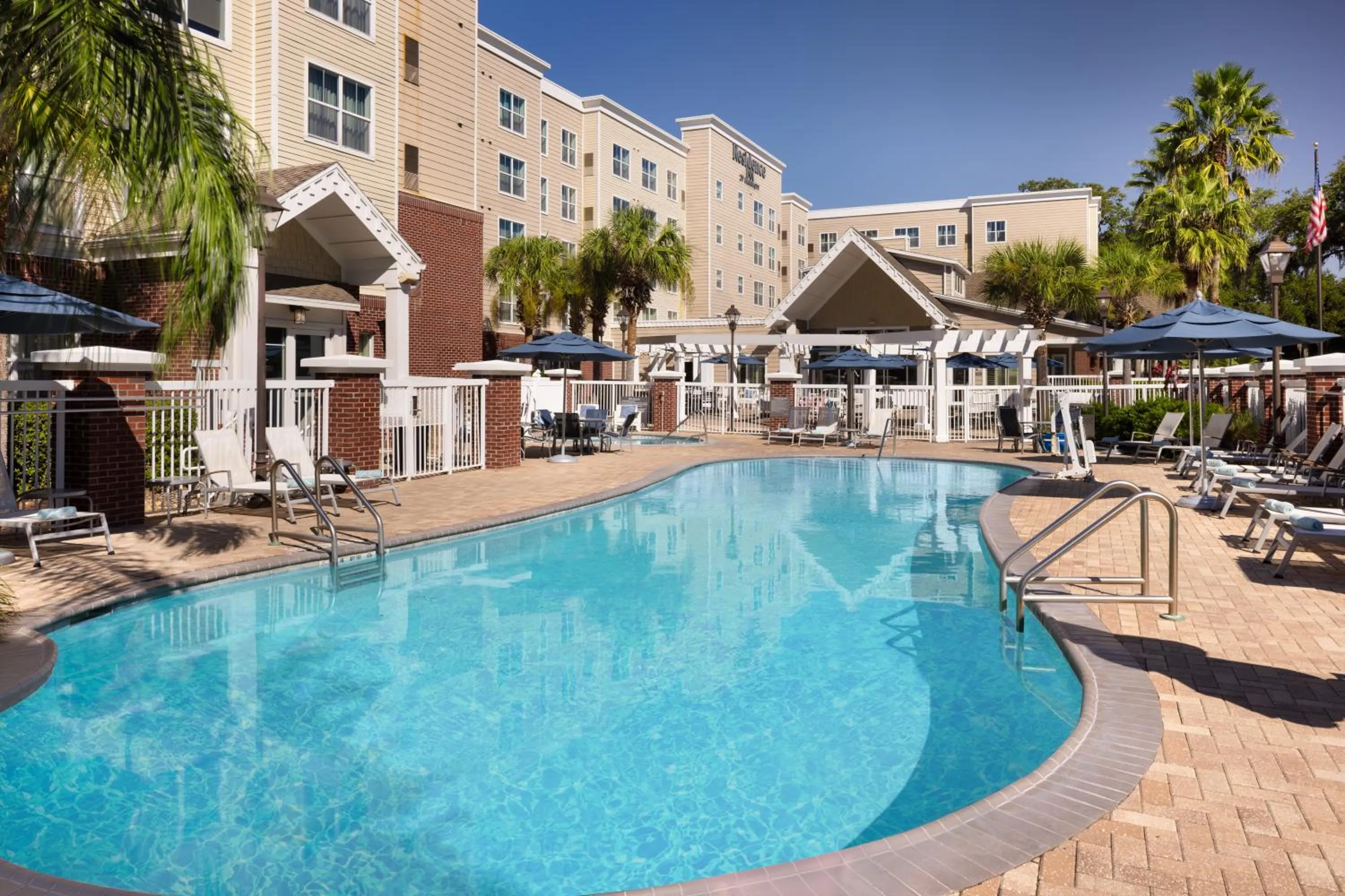 Patio in Residence Inn by Marriott Amelia Island