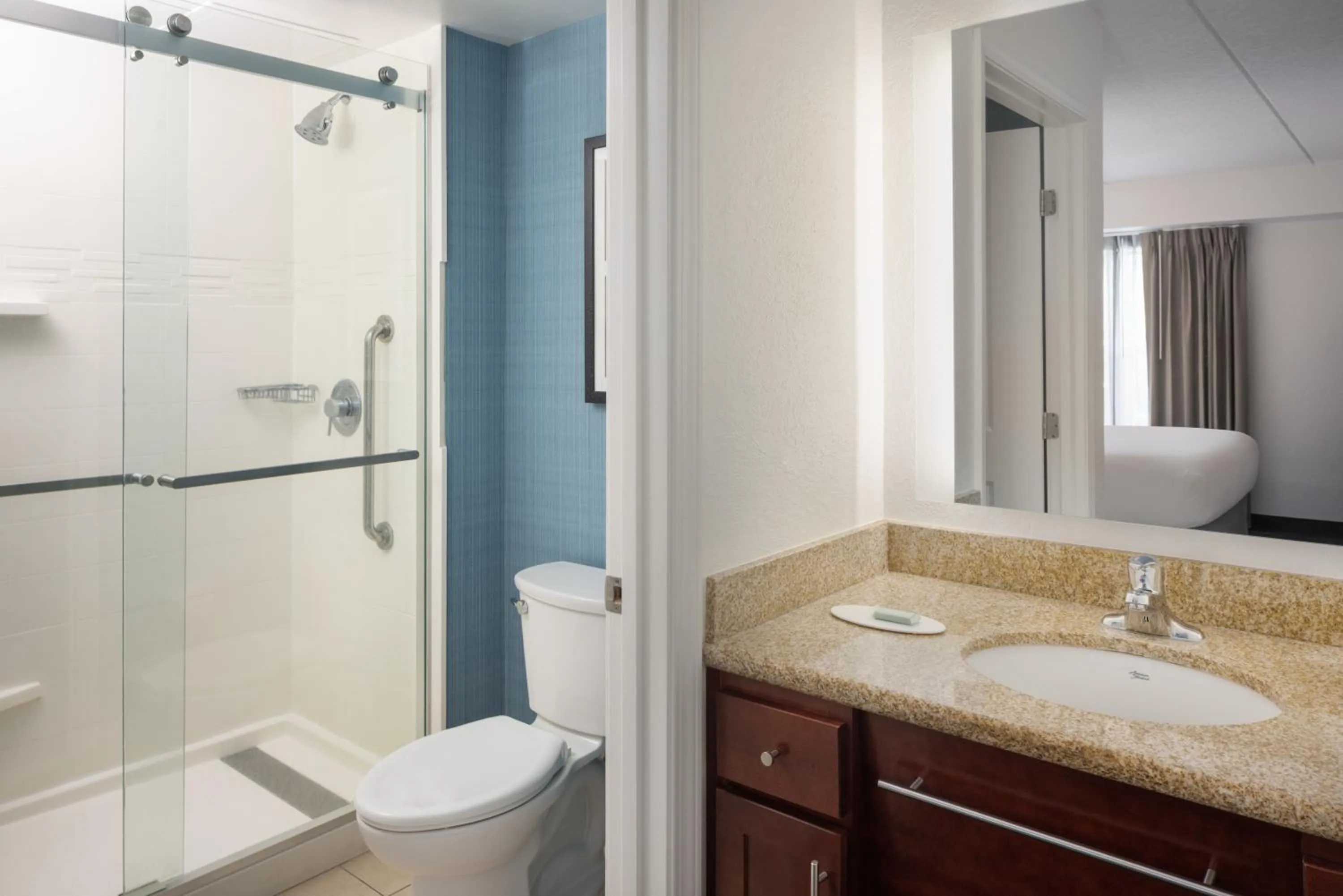 Shower in Residence Inn by Marriott Amelia Island