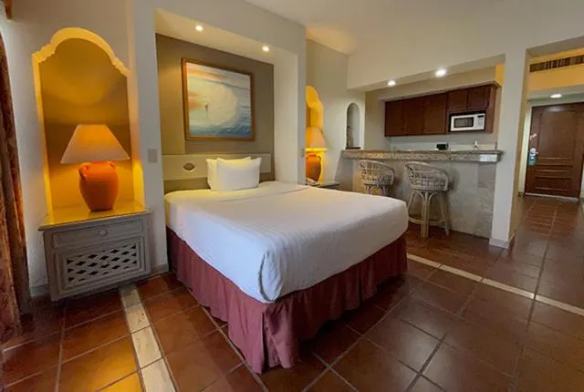 Bed in The Palms Resort of Mazatlan