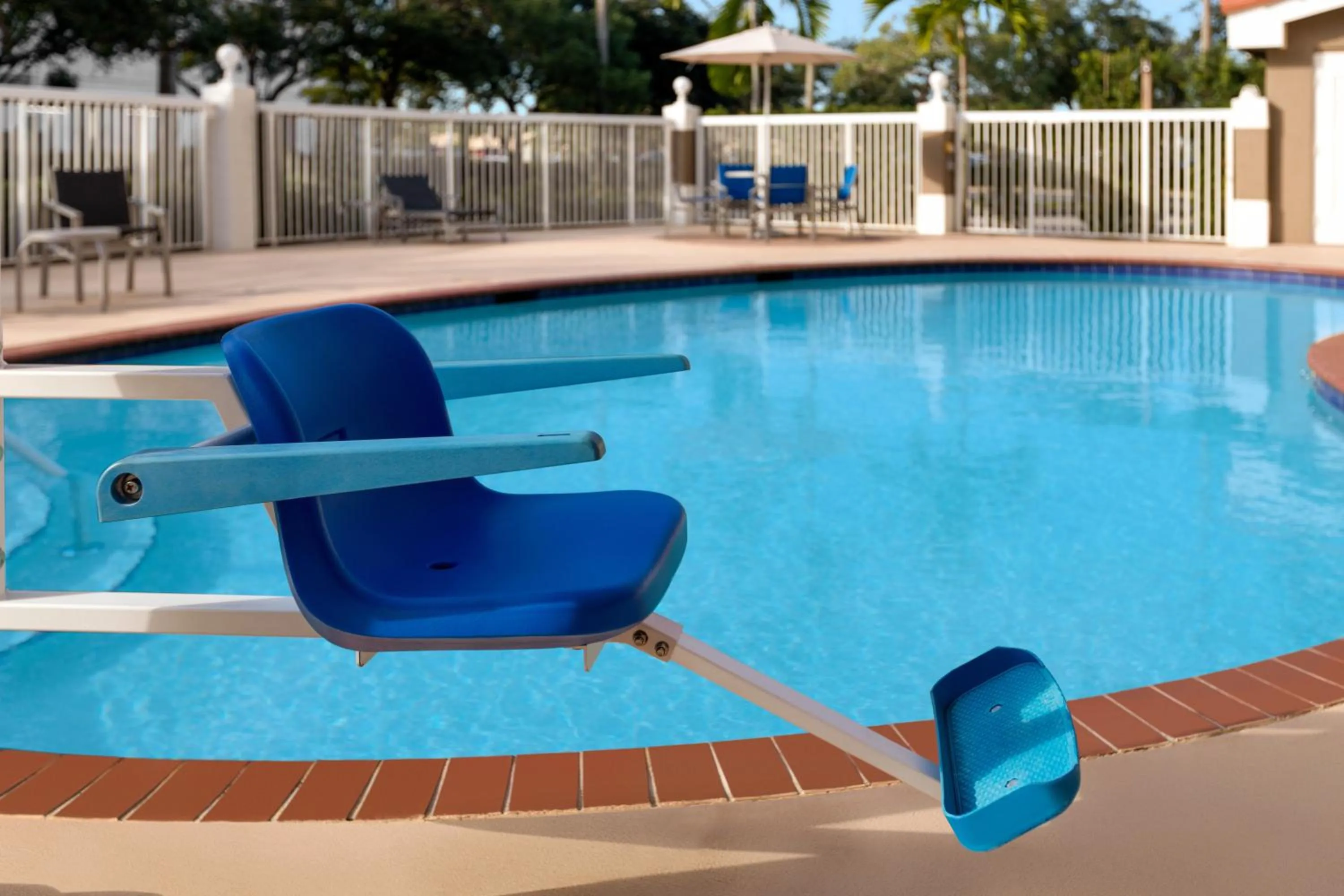 Swimming pool in Holiday Inn Express & Suites Pembroke Pines-Sheridan St by IHG