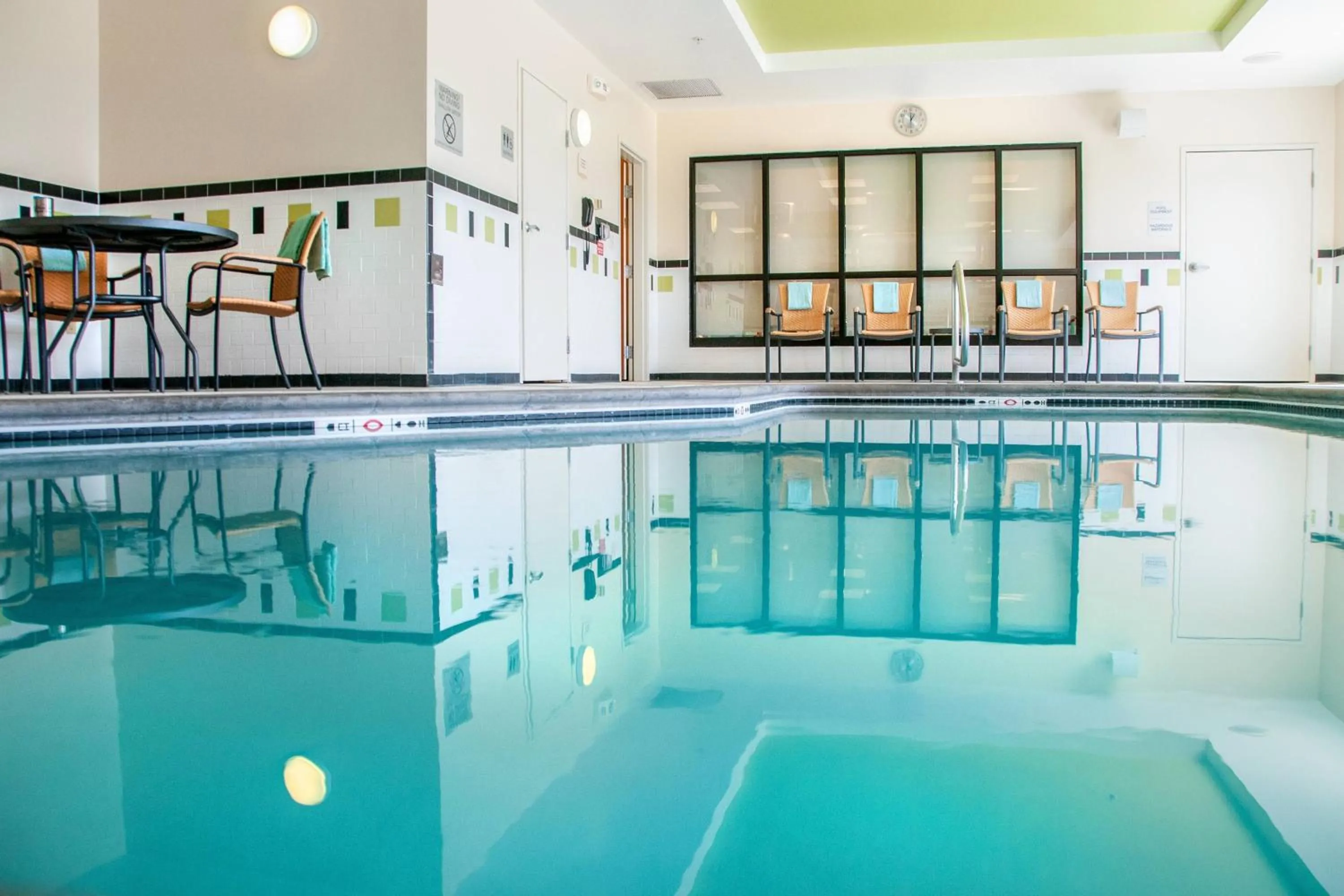 Swimming pool in Fairfield Inn and Suites by Marriott Colorado Springs North Air Force Academy