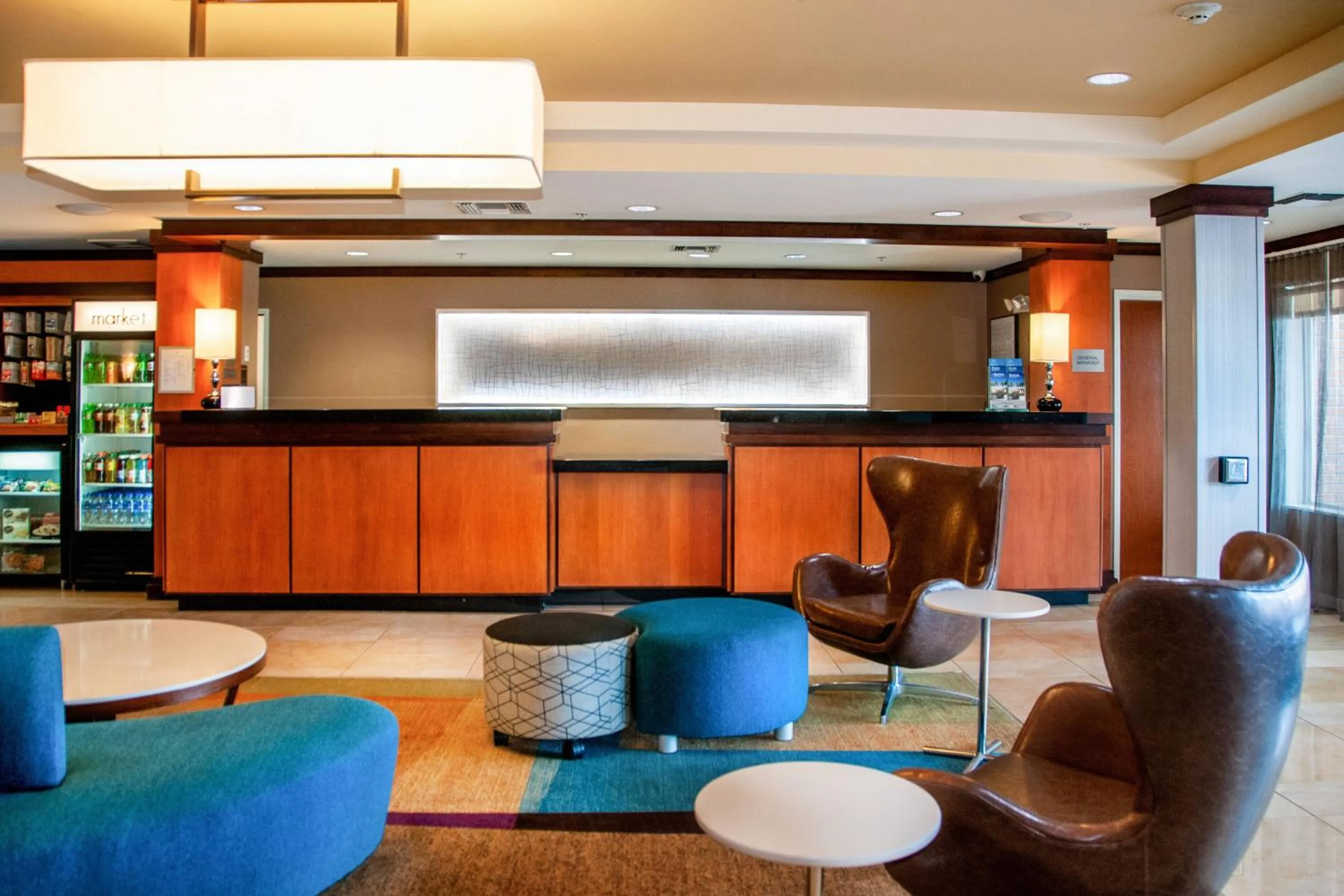 Lobby or reception in Fairfield Inn and Suites by Marriott Colorado Springs North Air Force Academy