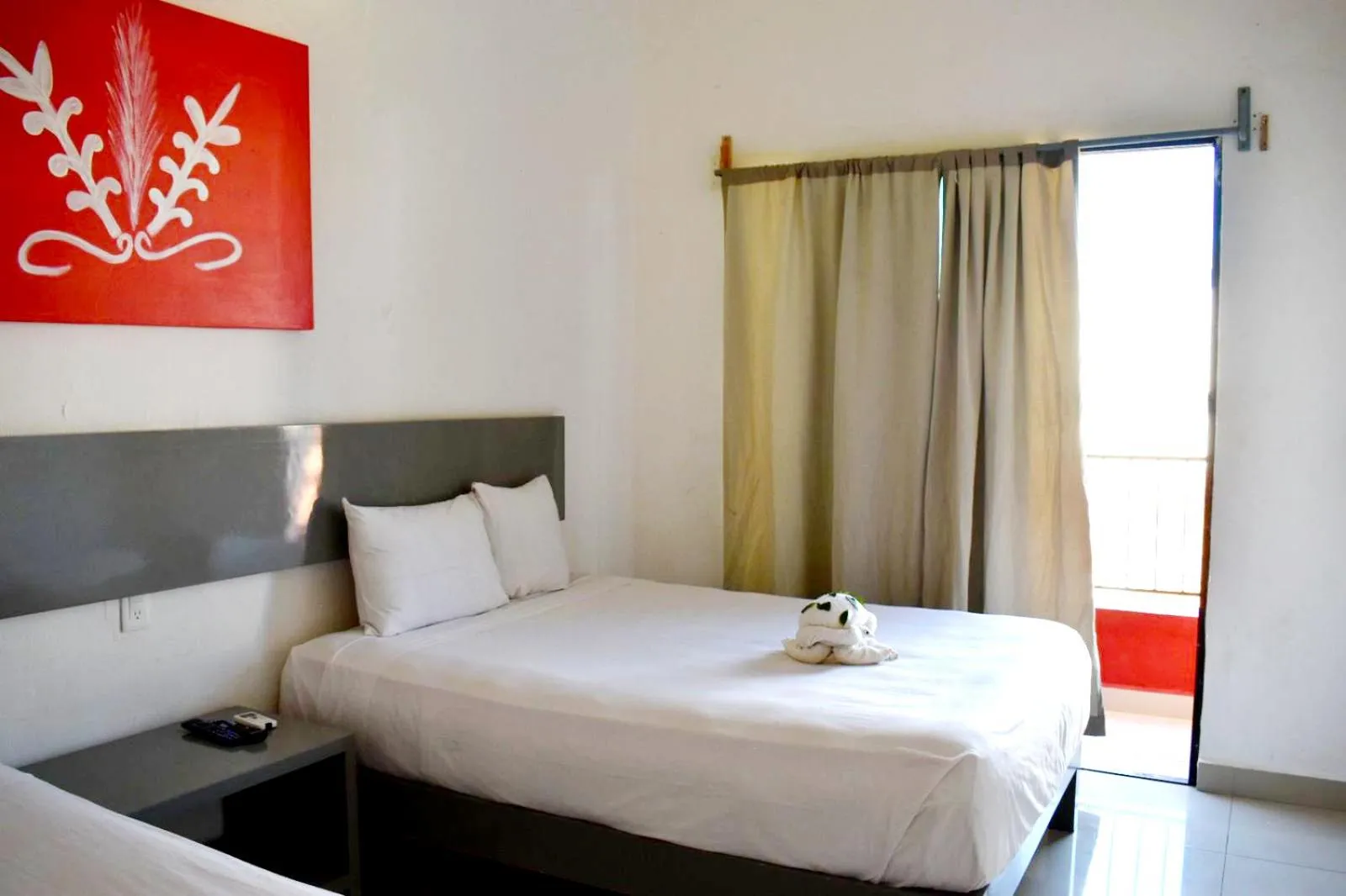 Bed in Hotel Maya Turquesa