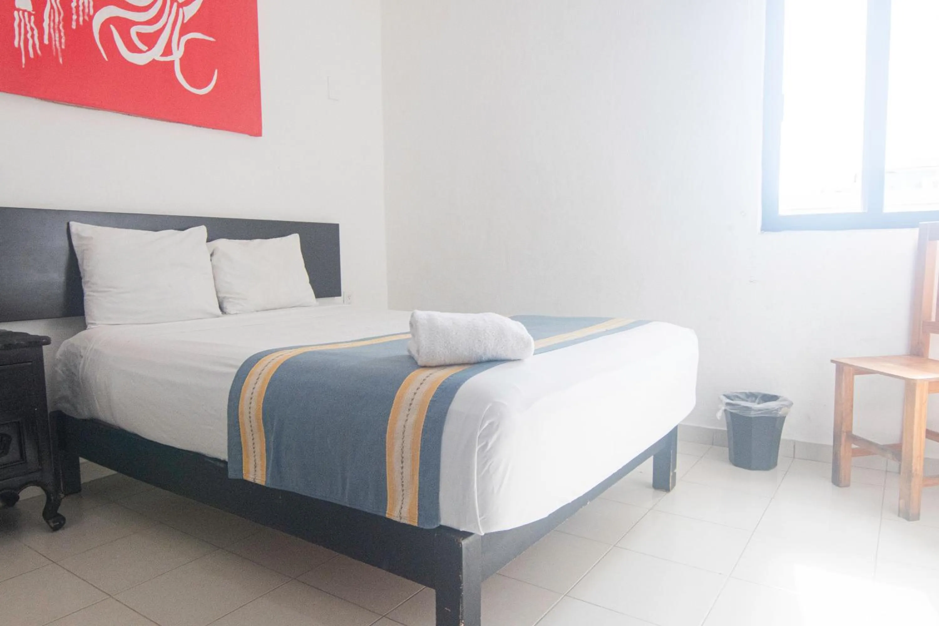 Bed in Hotel Maya Turquesa