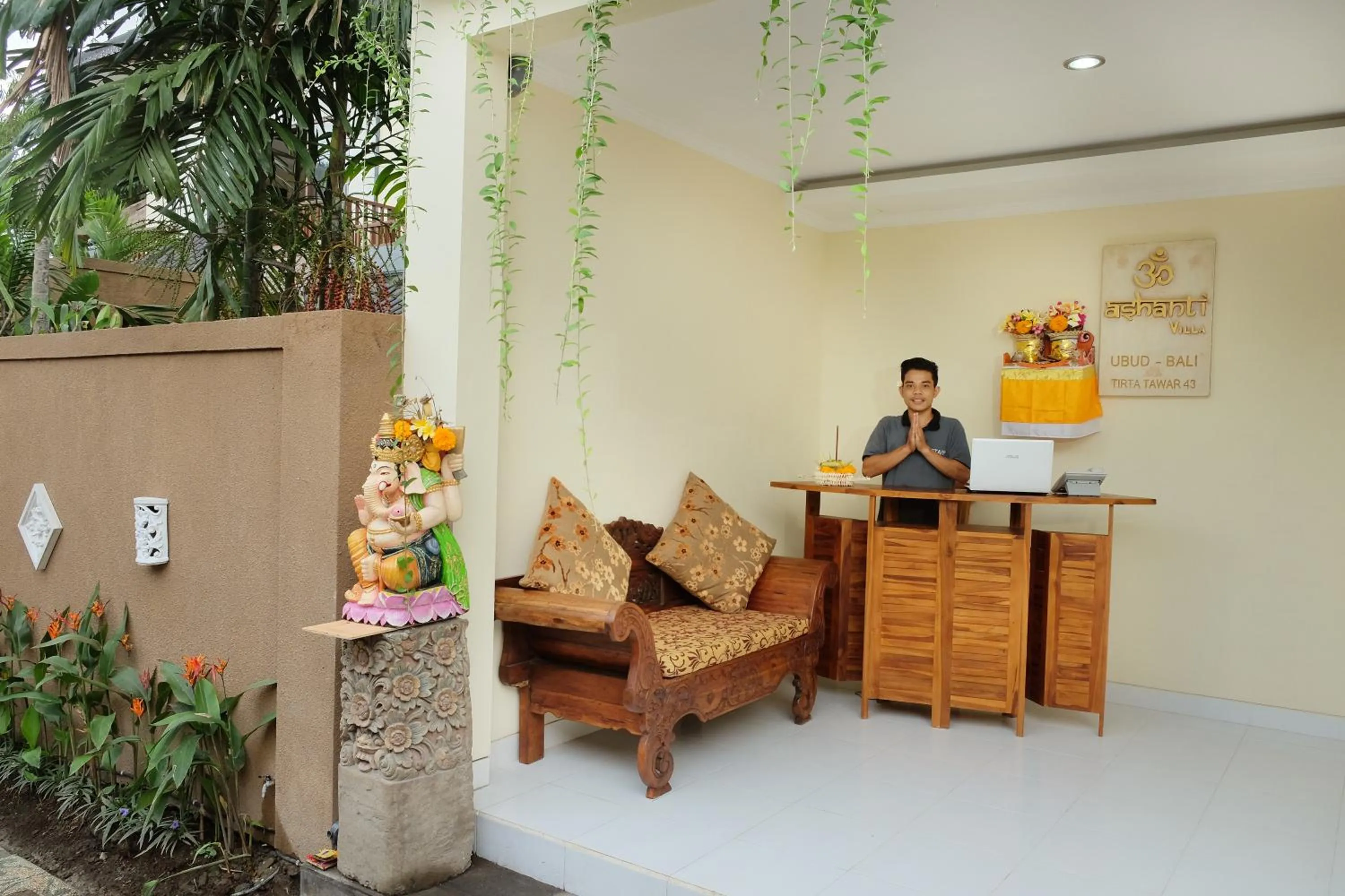 Staff in Ashanti Villa Ubud