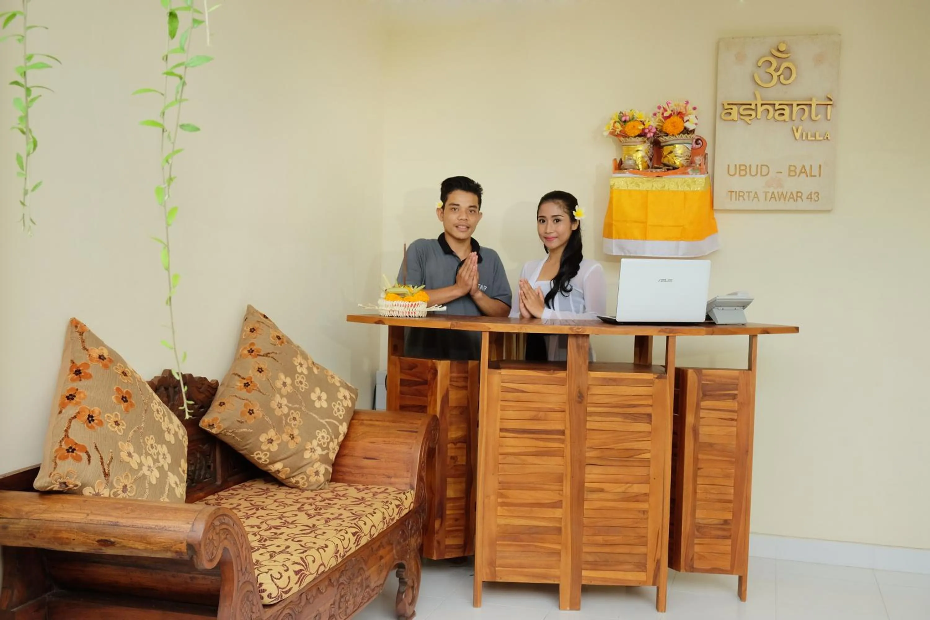 Lobby or reception in Ashanti Villa Ubud