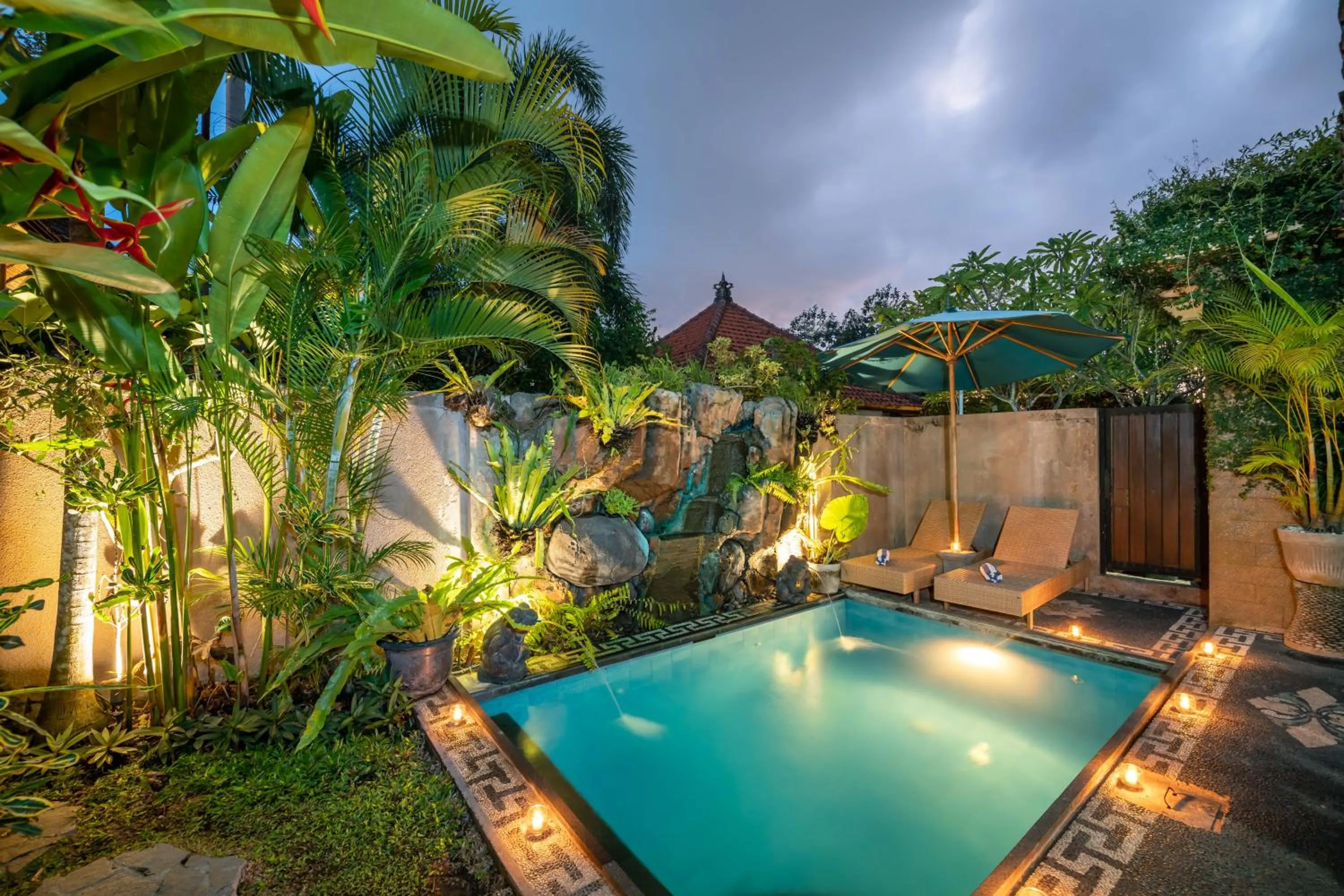 Swimming pool in Ashanti Villa Ubud