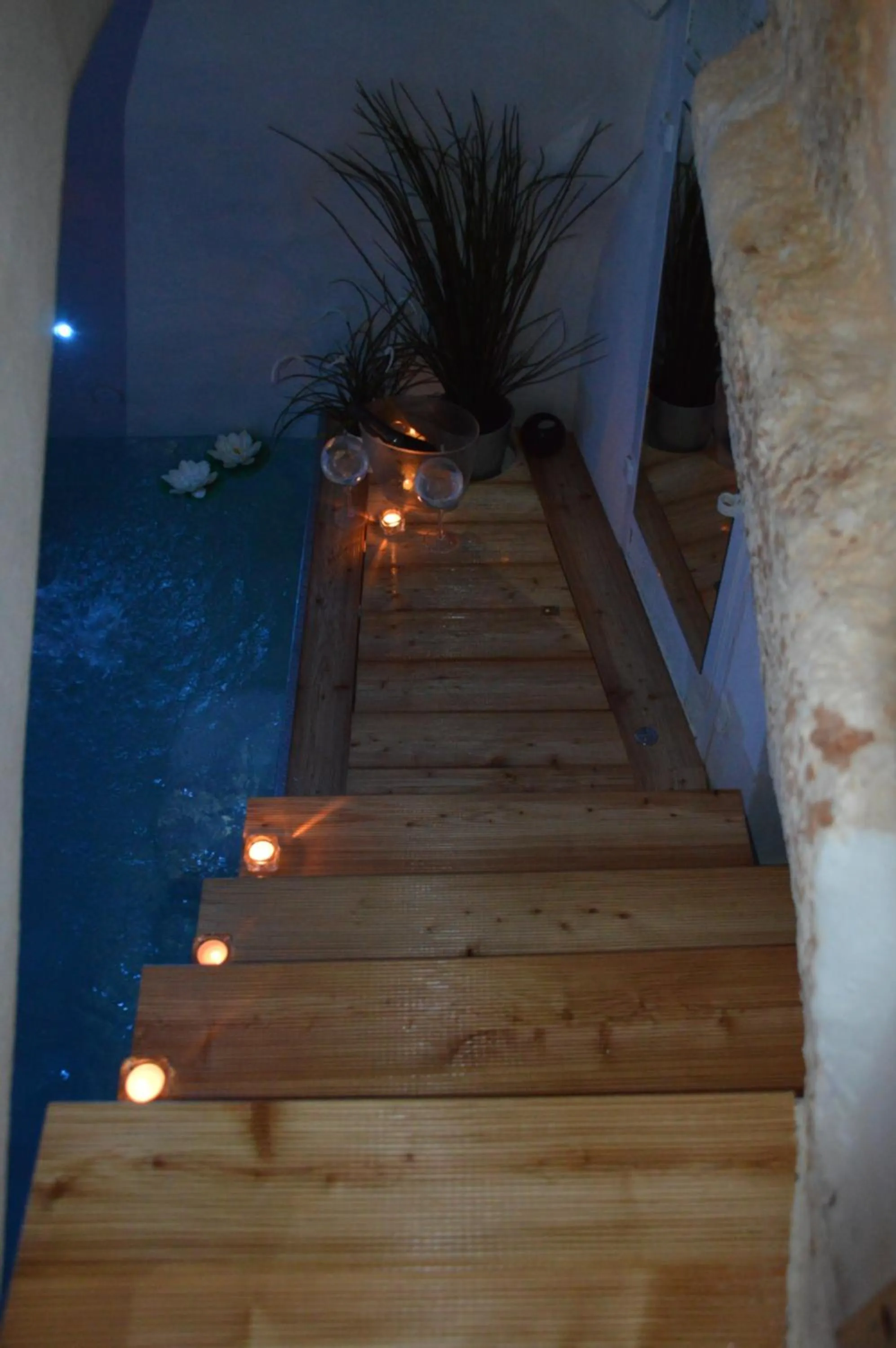 Hot Tub in Ostuni 21mq Suite Homes