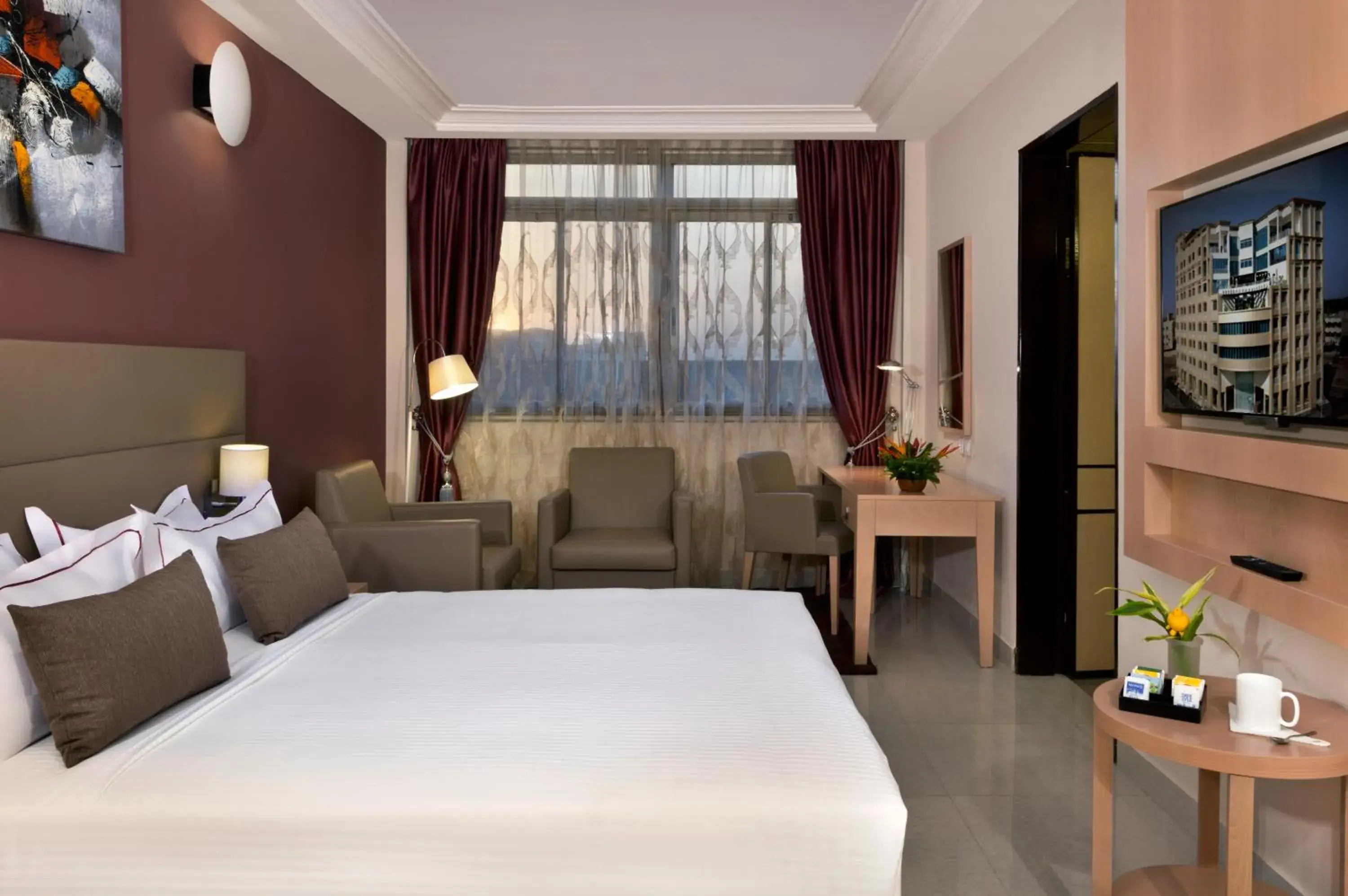 Photo of the whole room, Bed in Bravia Hotel Ouagadougou Photo of the whole room, Bed in Bravia Hotel Ouagadougou