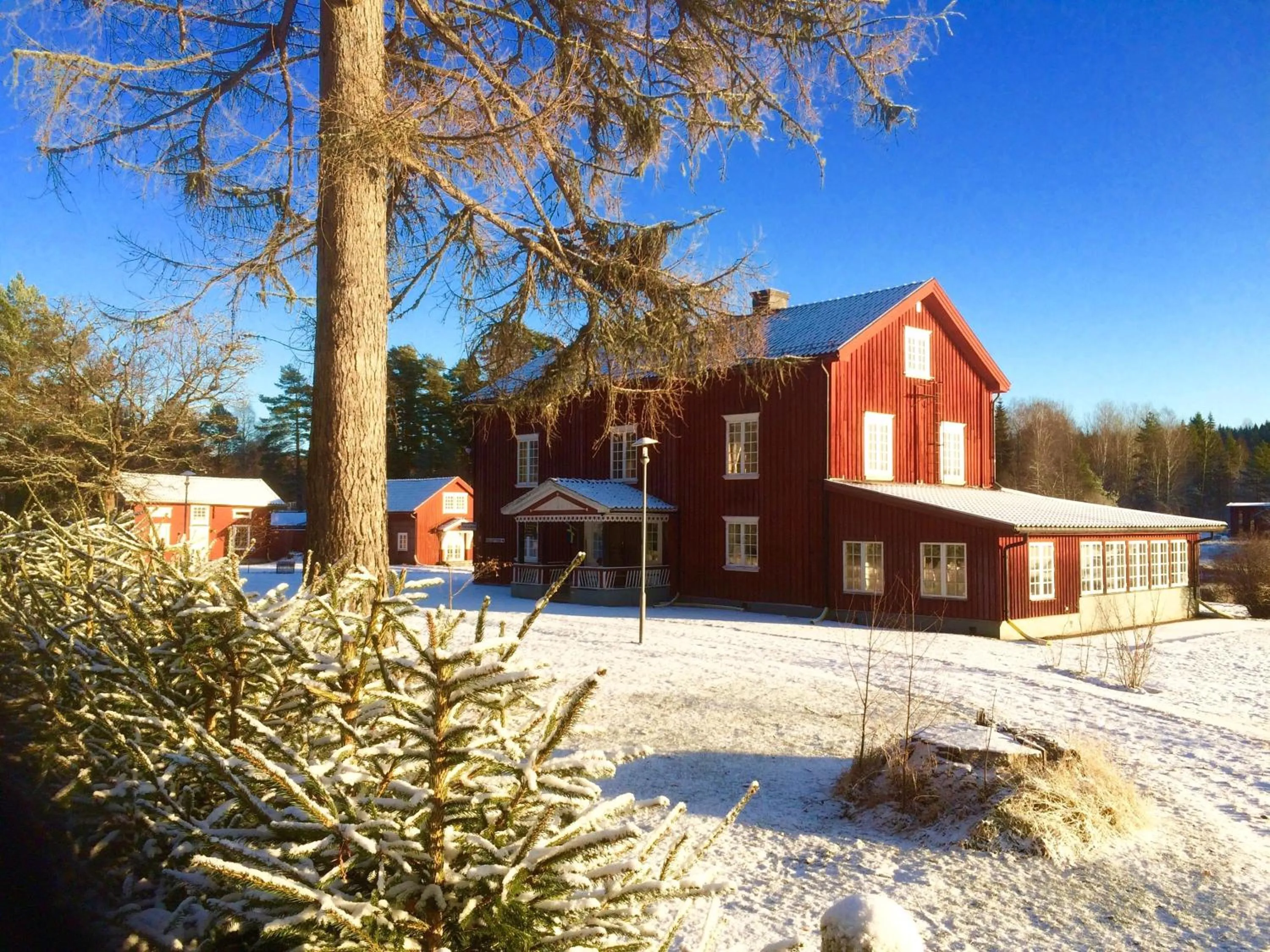 Facade/entrance in THE LODGE Torsby